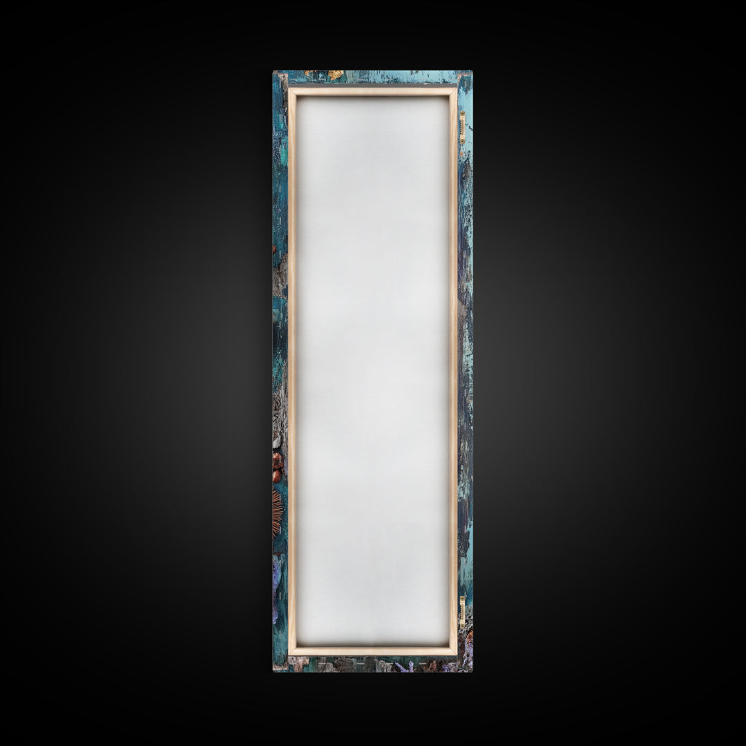 Abstract, Modern Art, Framed Canvas Print, geometric wall art, wabi sabi art, minimalist art, extra wide art, vertical wall art, gift idea