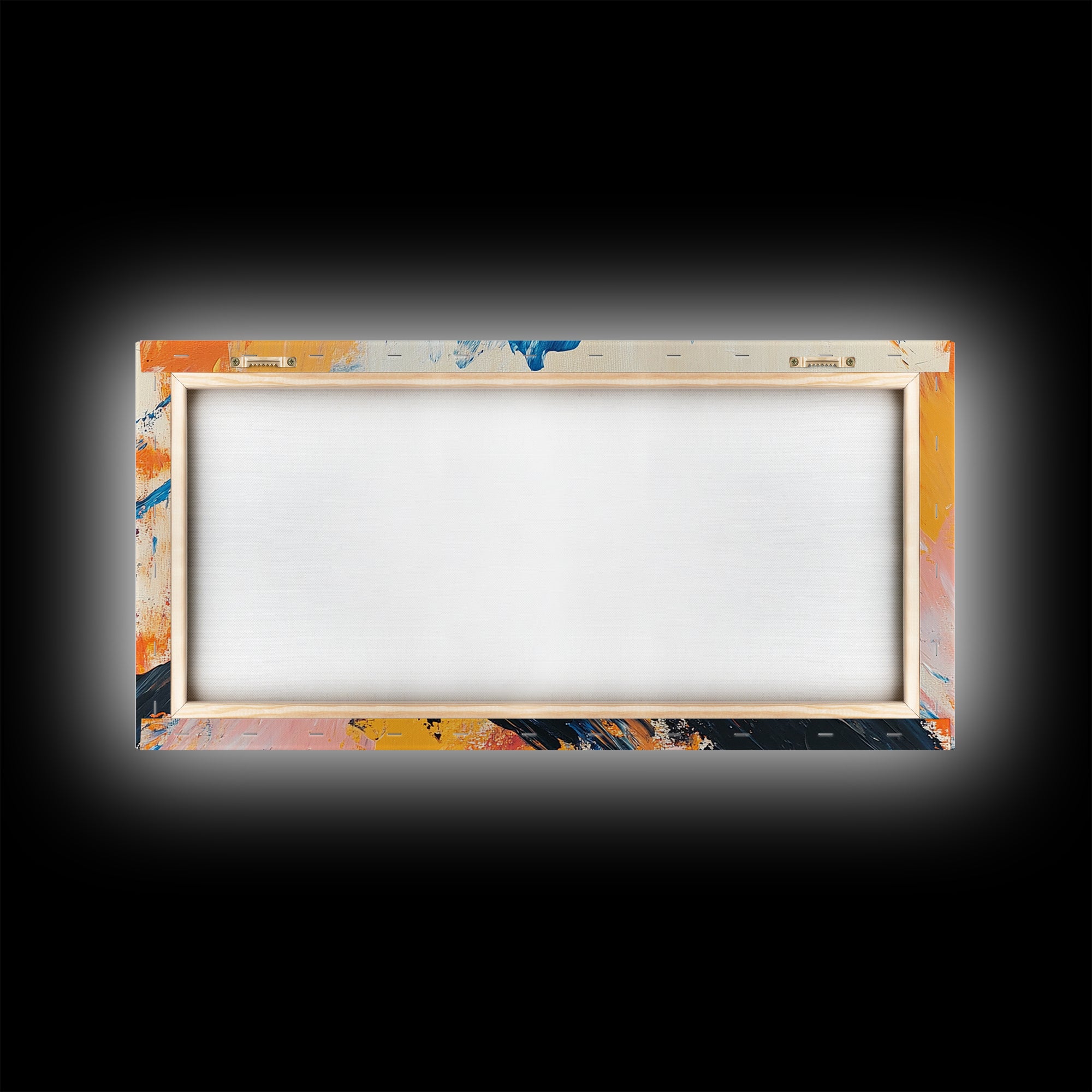 Abstract Splash, Pink Orange Wall Art, Canvas Print, Blue And Green Wall Art, Teal Wall Art, Light Pink Wall Art, Whimsical Art