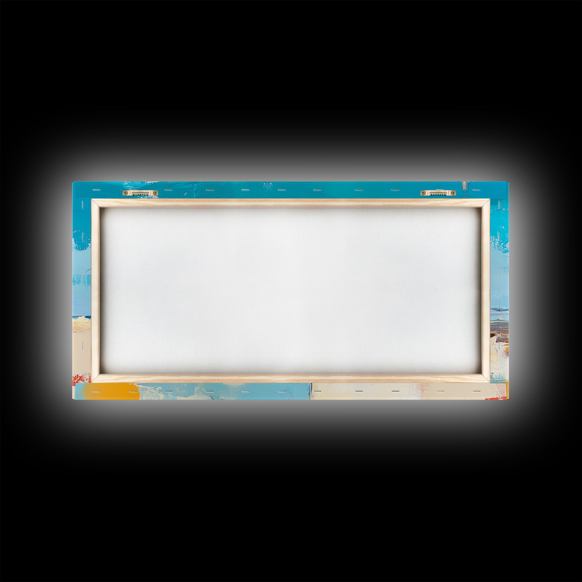 Desert House Art, southwest wall art, rustic decor, boho art, farmhouse art, coastal painting, framed canvas print