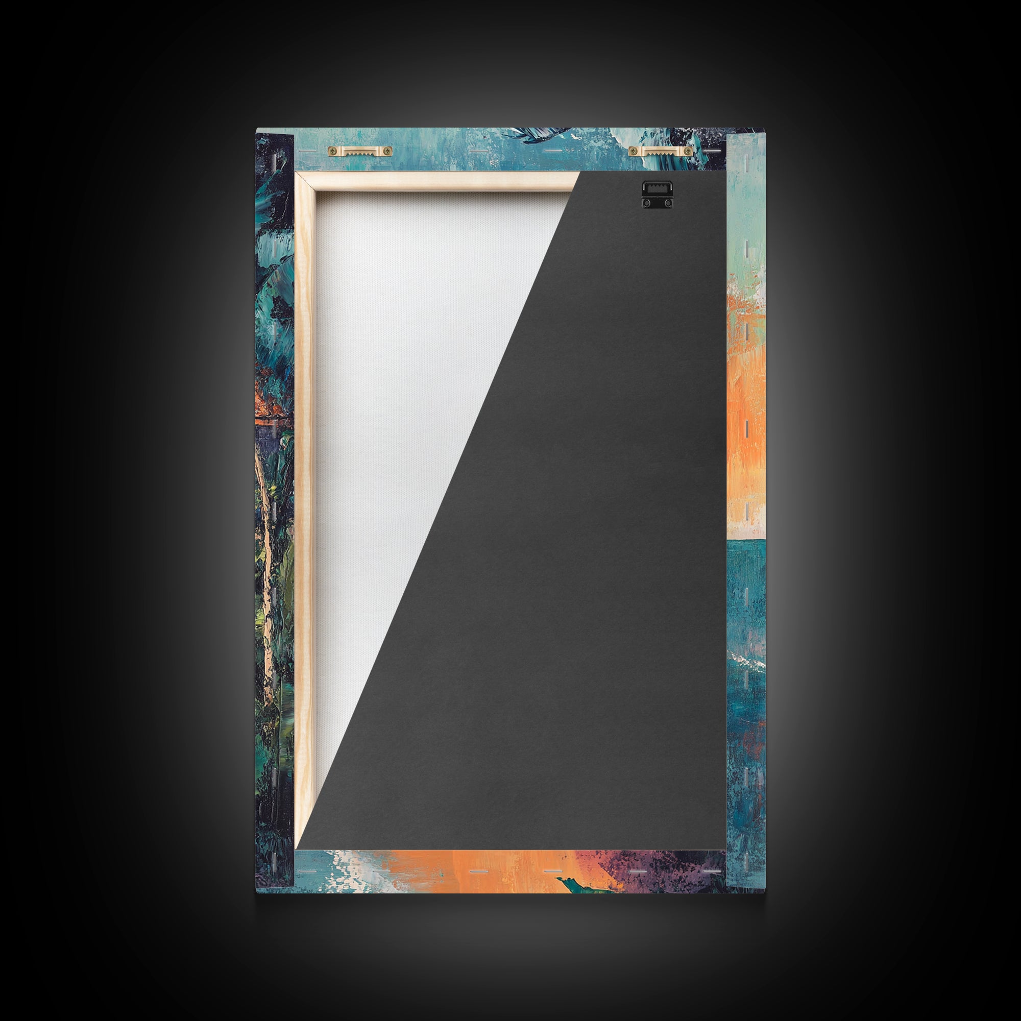 Coastal House, Tropical Art, Nautical Wall Art, Seascape Painting, Canvas Print, Palm Tree Art, Rustic Decor, Coastal Cowgirl Wall Art