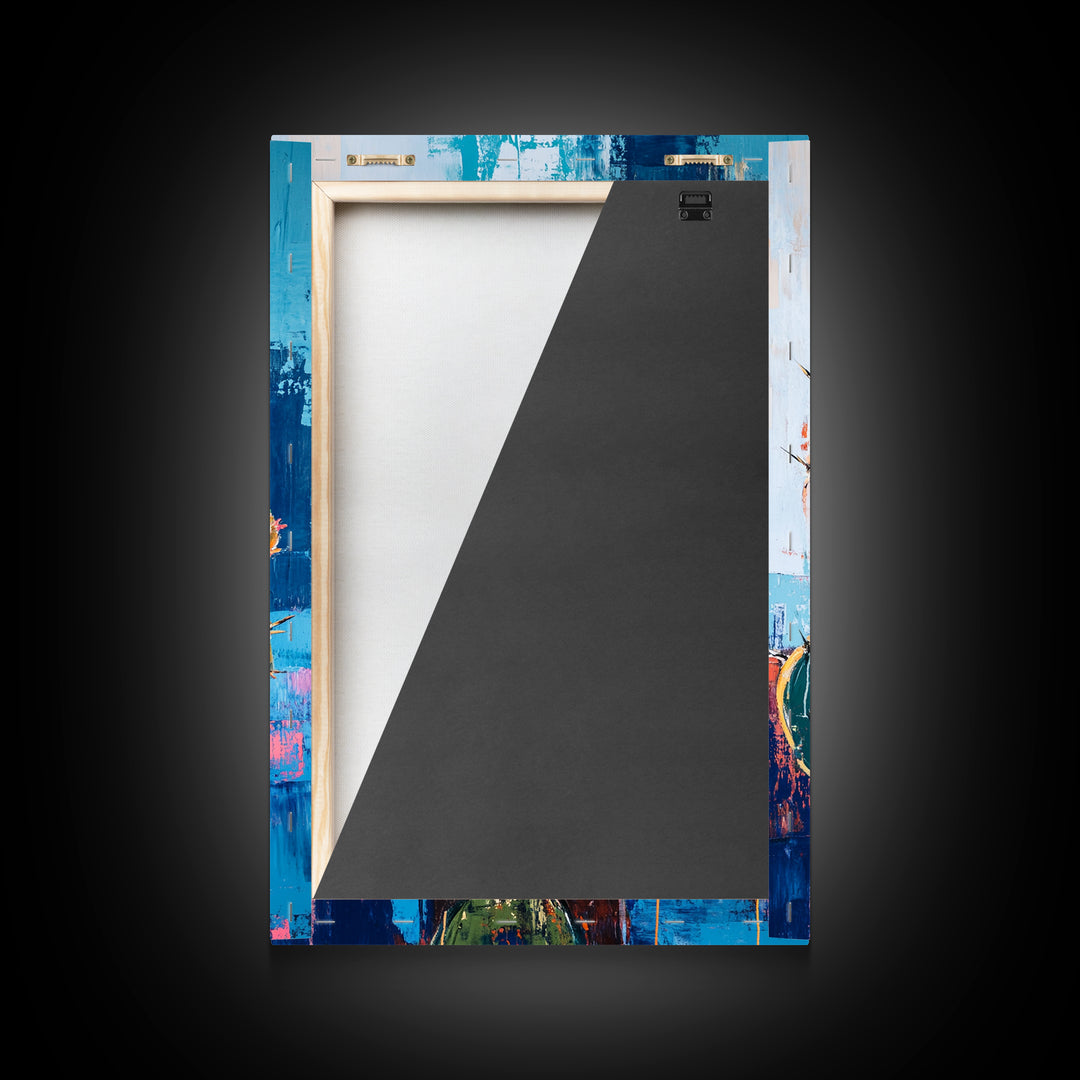 Agave Painting, southwest wall art, boho art, desert landscape, cactus painting, rustic decor, framed canvas print, bold home decor