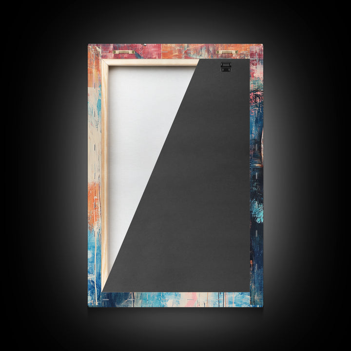 Buffalo Painting, Bull and Bear Art, Western Wall Art, Rustic Art, Farmhouse Art, Living Room Art, Canvas Print, Gift Idea