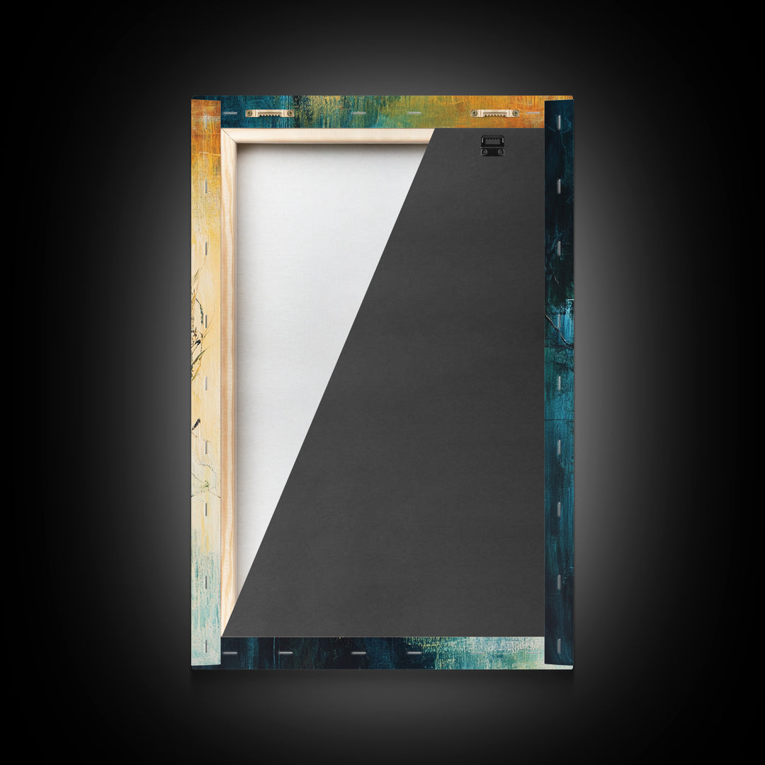 Rustic Bird Nest Canvas Print Minimalist Nature Wall Art Farmhouse Home Decor Moody Artwork Cozy Living Room Art Gift Under 50