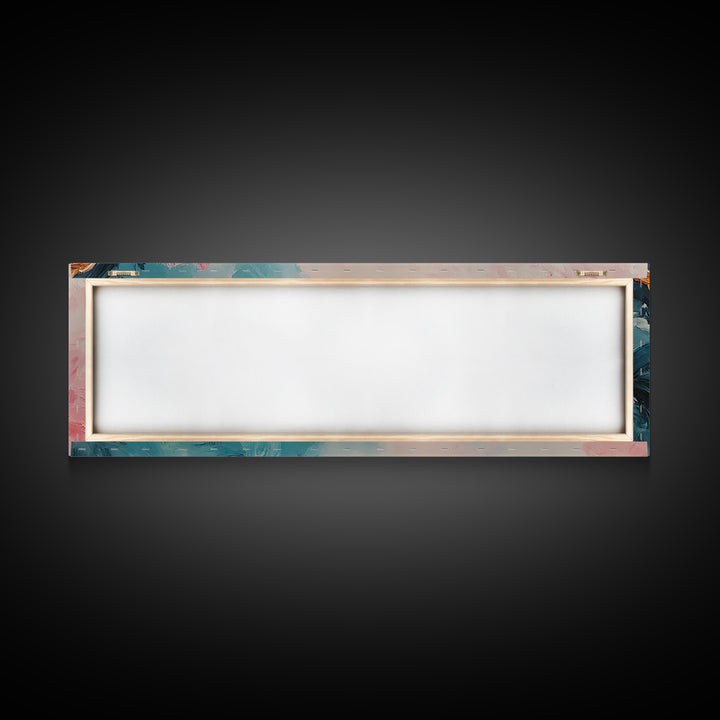 Romantic Floral Abstract Art, Soft Pastel Textured Painting, Feminine Boho Decor, Modern Bedroom Wall Art, Elegant Home Art