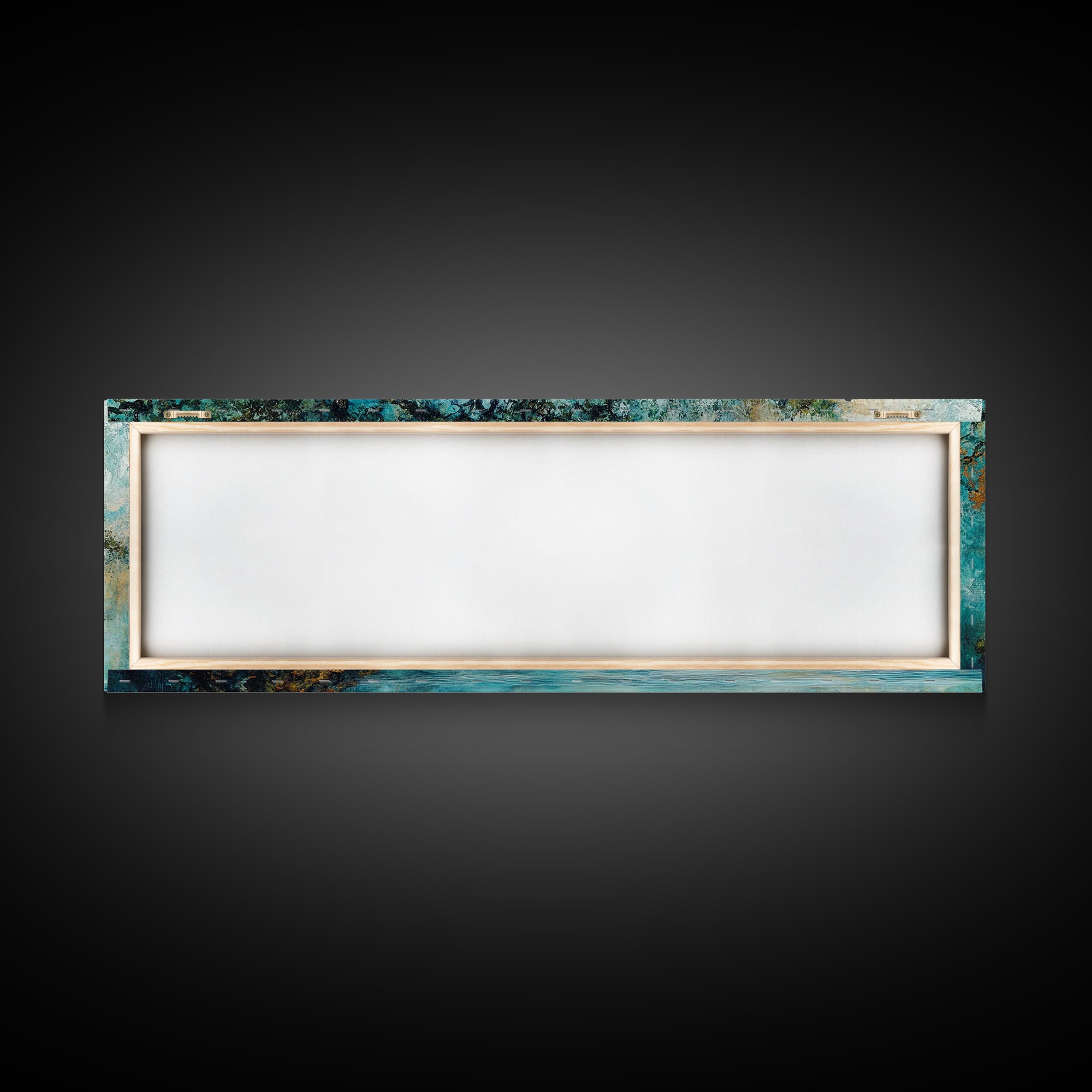 Ancient Oak Tree Framed Canvas Print - Moody Nature Wall Art, Dreamy Landscape Painting, Rustic Living Room Decor, Boho Tree Artwork