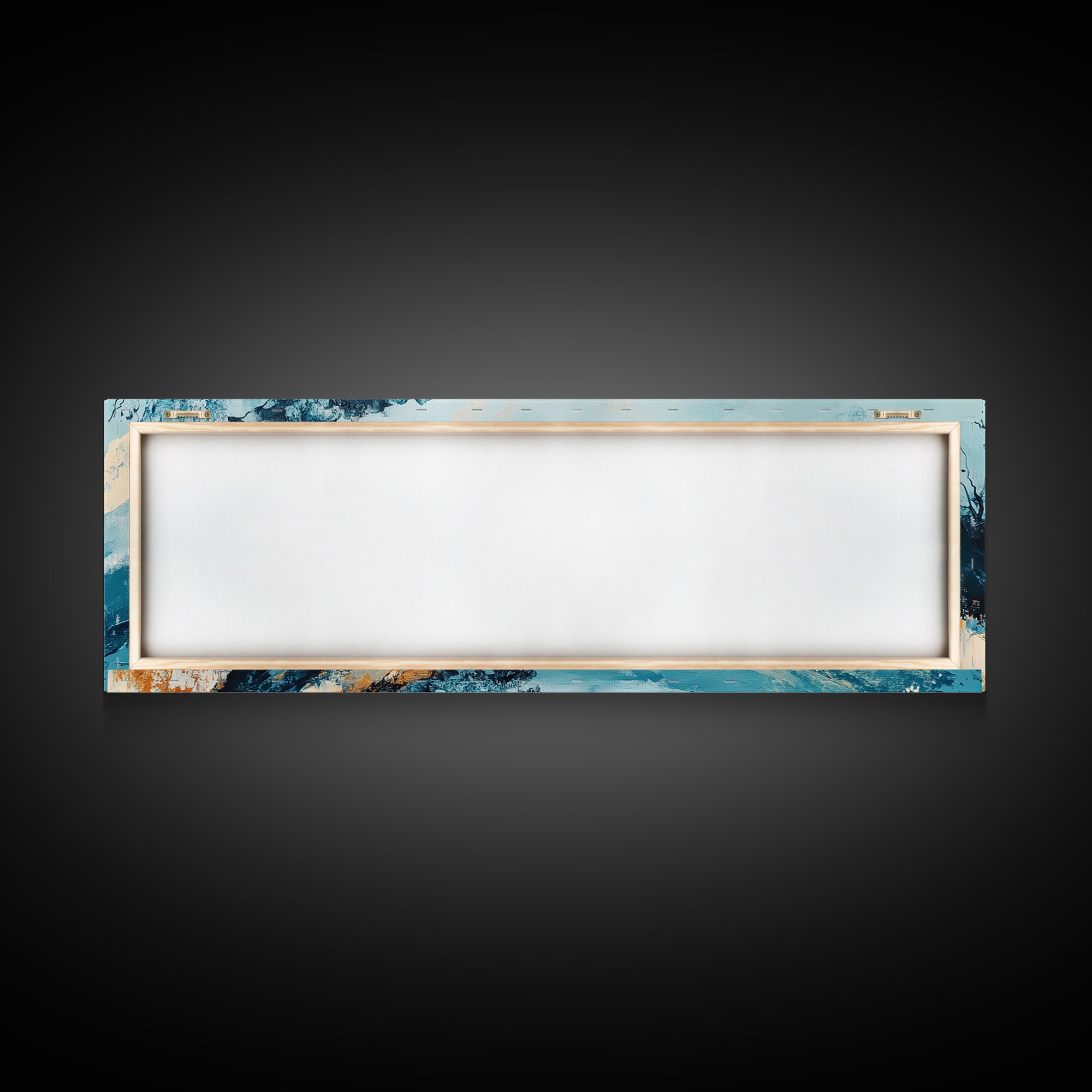 Blue Mountains, Windswept Tree, Minimalist Wall Art, Canvas Print, Modern Landscape, Bedroom Decor, Serene Nature Painting, Abstract Art