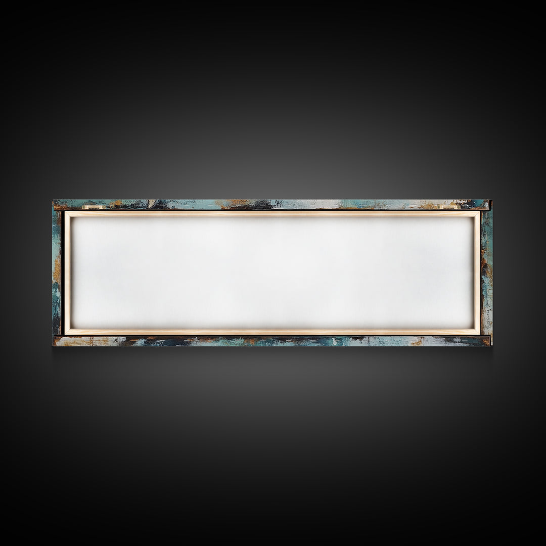 Blue Whale, Ocean Art, Canvas Print, Coastal Home Decor, Nautical Wall Art, Marine Life Painting, Beach House Wall Art, Rustic Artwork