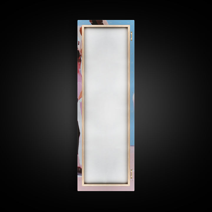 Contemporary Fashion, Artistic Pose, Abstract Detail, Canvas Print, Minimalist Art, Fashion Wall Decor, Chic Home Style, Modern Aesthetic