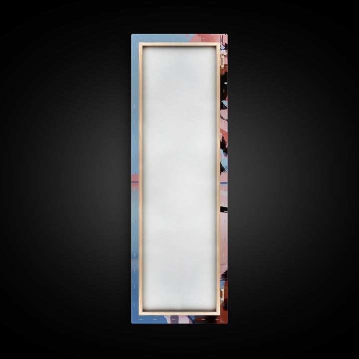 Birch Trees Painting, Reflective Water Art, Serene Landscape Decor, Modern Nature Wall Art, Lake House Aesthetic, Canvas Print