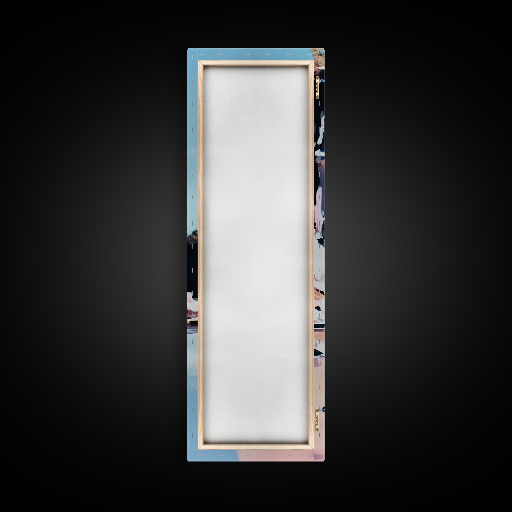 Cliffside Beauty, Ocean Landscape, Coastal Home Decor, Beach Wall Art, Modern Seascape, Framed Canvas Print, Minimalist Style