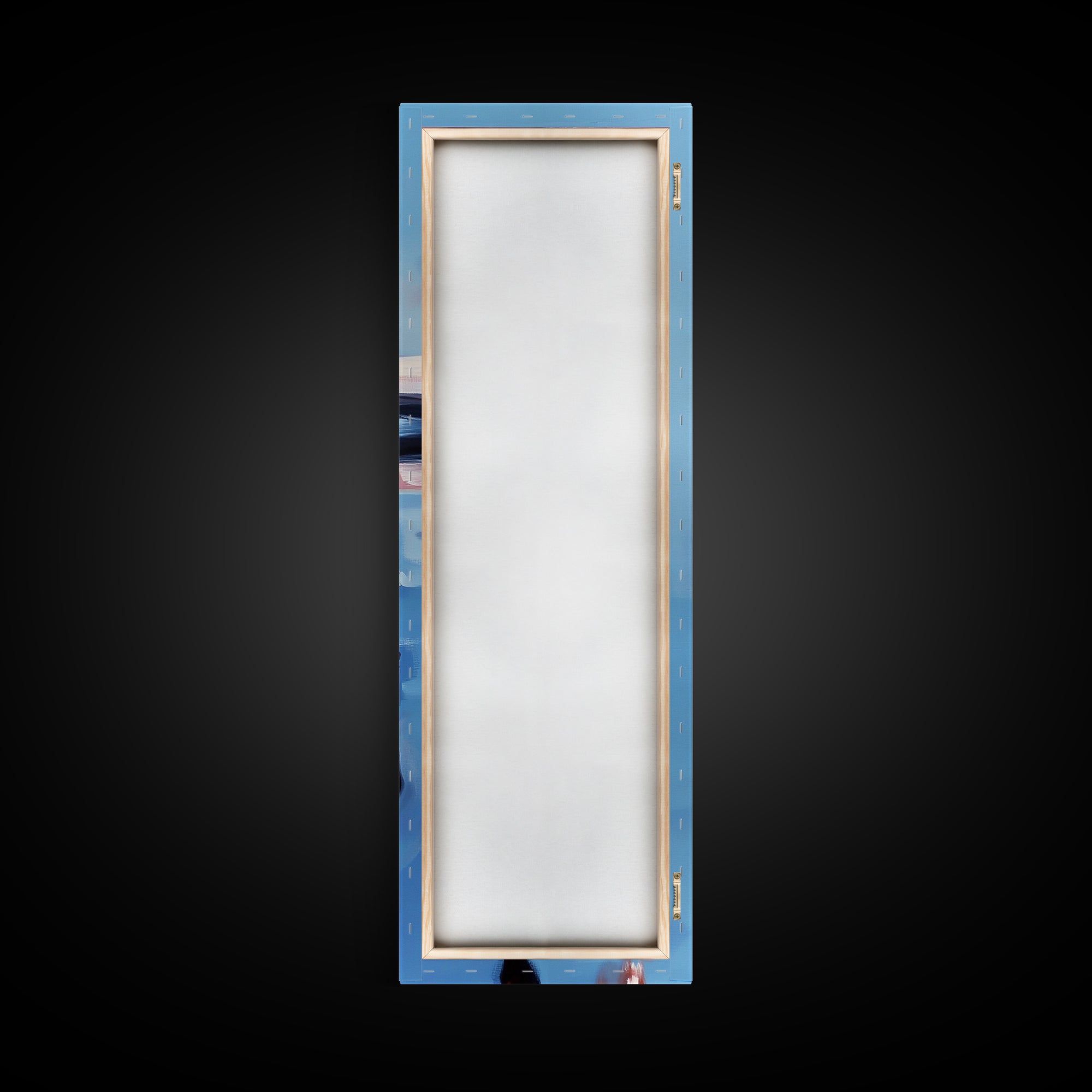 Dock Reflection, Nautical Decor, Seaside Wall Art, Canvas Print, Minimalist Art, Coastal Aesthetic, Blue Wall Art, Modern Home Decor