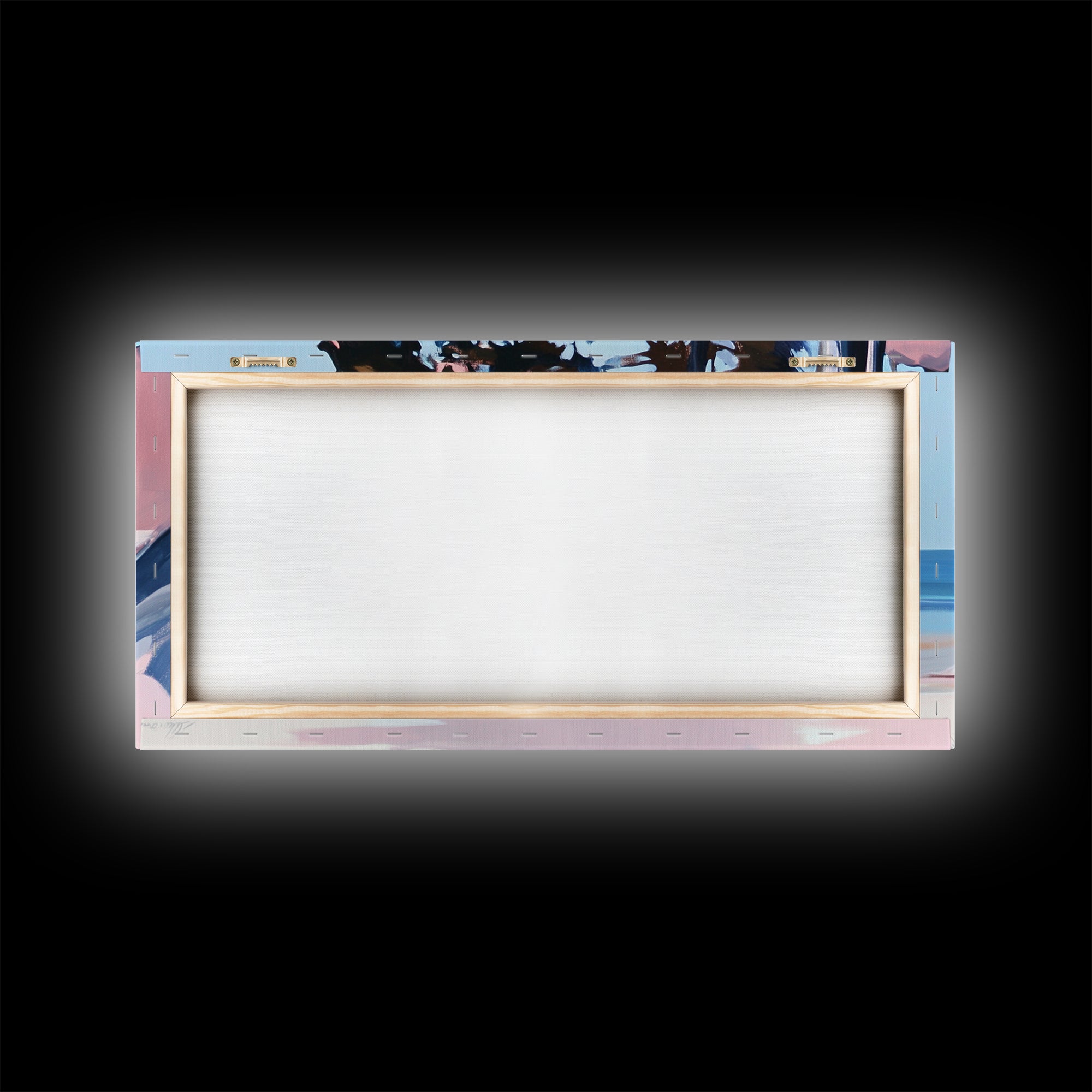 Beach Cliffs, Ocean Landscape, Coastal Art, Modern Wall Decor, Living Room Art, Framed Canvas Print, Minimalist Seascape, Pastel Artwork