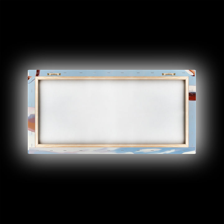 Branch Harmony, Nature Abstract, Earthy Tones, Framed Canvas Print, Bohemian Wall Art, Botanical Decor, Cozy Home Accent, Neutral Artwork