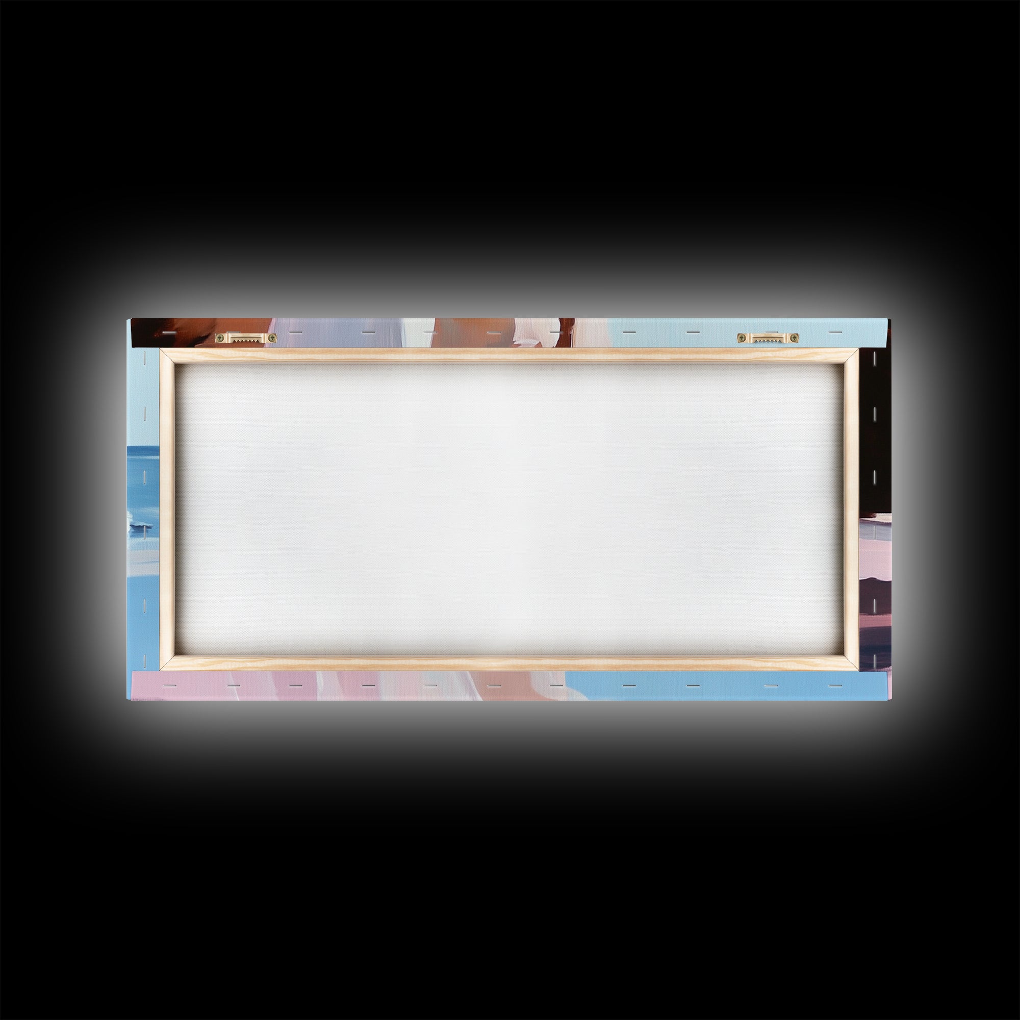 Clifftop View, Ocean Landscape, Canvas Print, Coastal Wall Art, Bohemian Home Decor, Seaside Artwork, Large Wall Art, Living Room