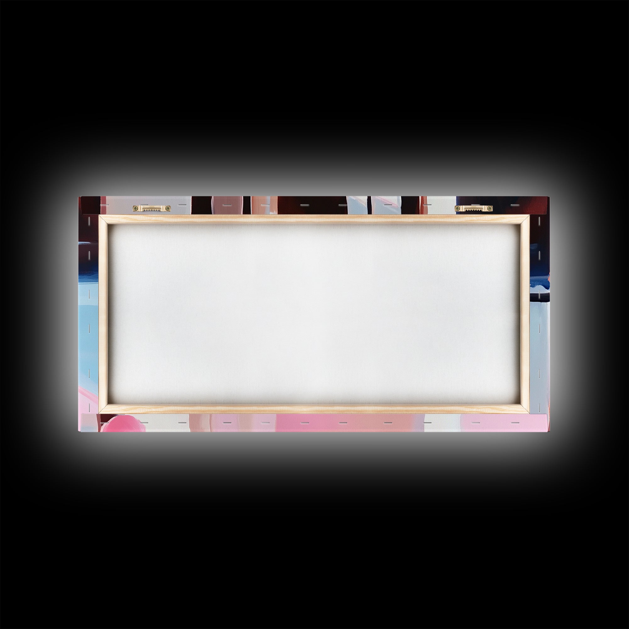 Dockside Reflections, Coastal Living Art, Minimalist Waterscape, Serene Harbor Scene, Nautical Theme, Canvas Print, Office Wall Art