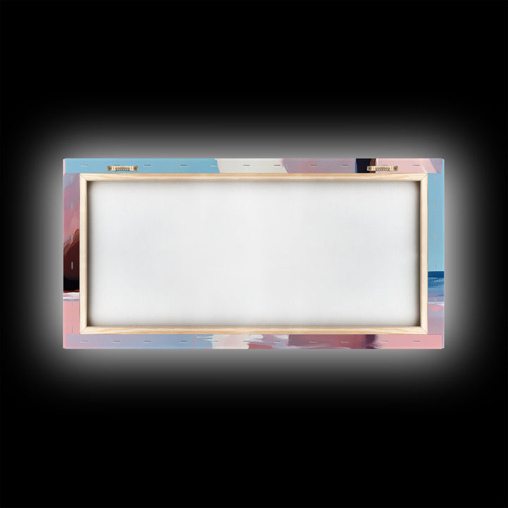 Archway Rocks, Coastal Beauty, Canvas Print, Minimalist Seascape, Natural Landscape, Large Wall Art, Ocean Home Decor, Living Room