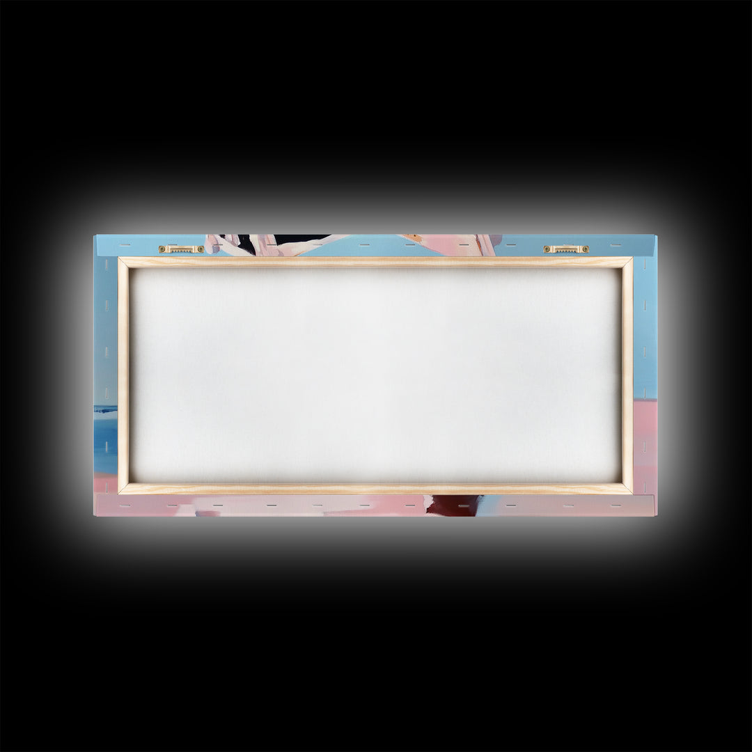 Beached Boat, Coastal Art, Nautical Decor, Canvas Print, Beach House Wall Art, Ocean Painting, Rustic Wall Decor, Living Room Art