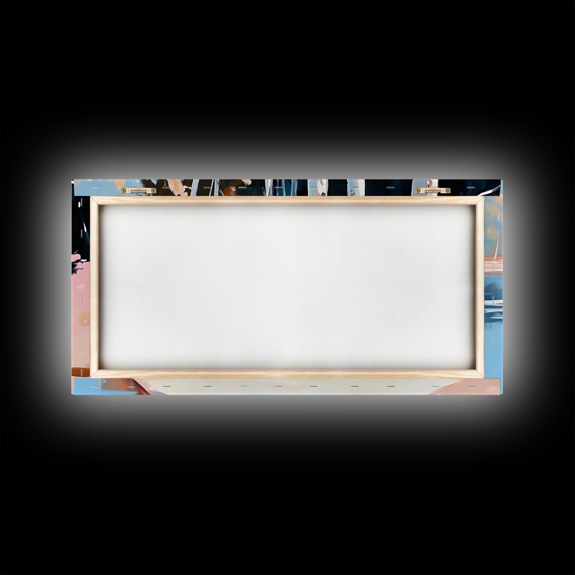 Birch Path, Autumn Landscape, Tranquil Nature Art, Minimalist Forest Print, Warm Neutral Tones, Living Room Wall Art, Canvas Print