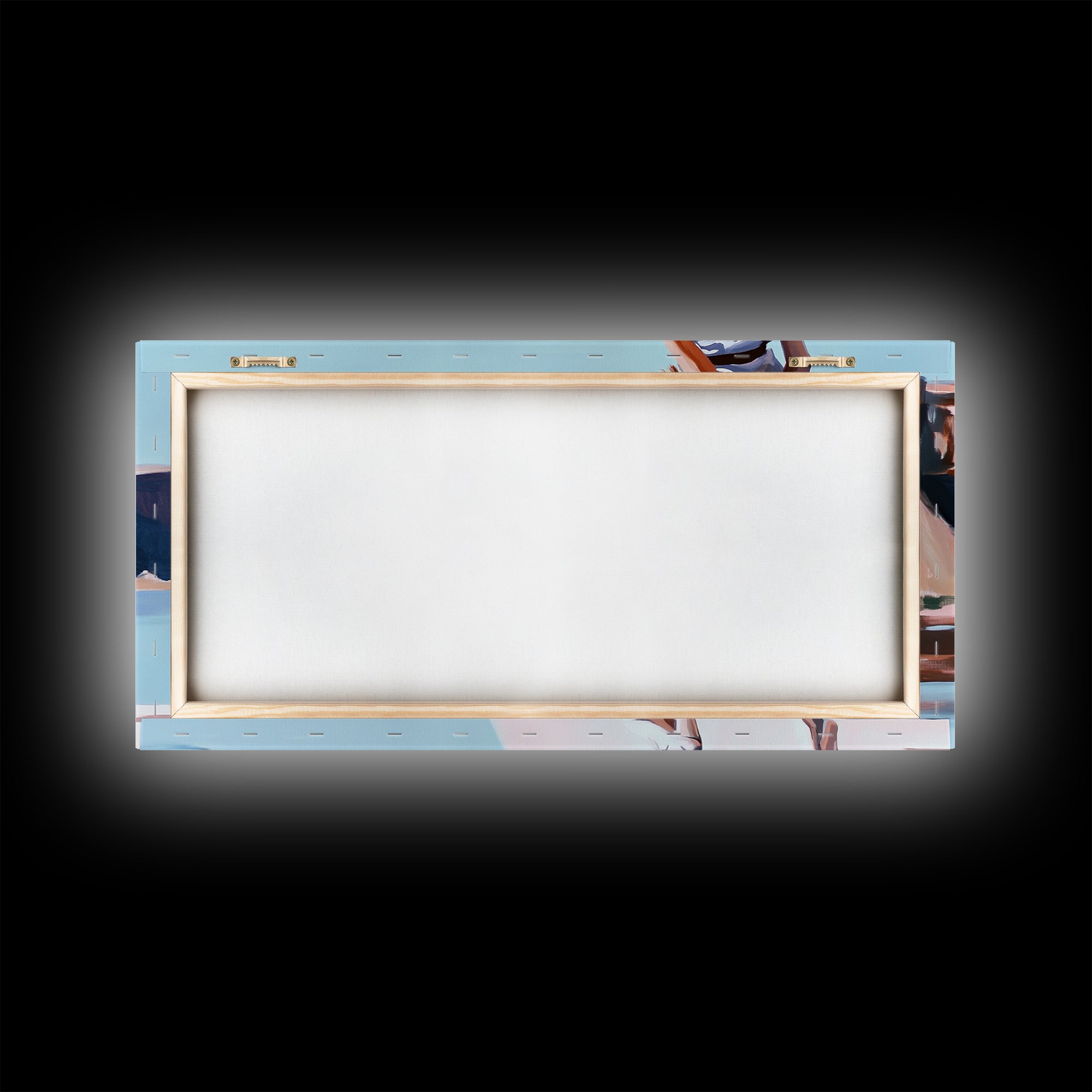 Desert Hike, Canyon View, Travel Photography Art, Adventure Aesthetic, Wanderlust Inspired Decor, Modern Boho Style, Framed Canvas Print