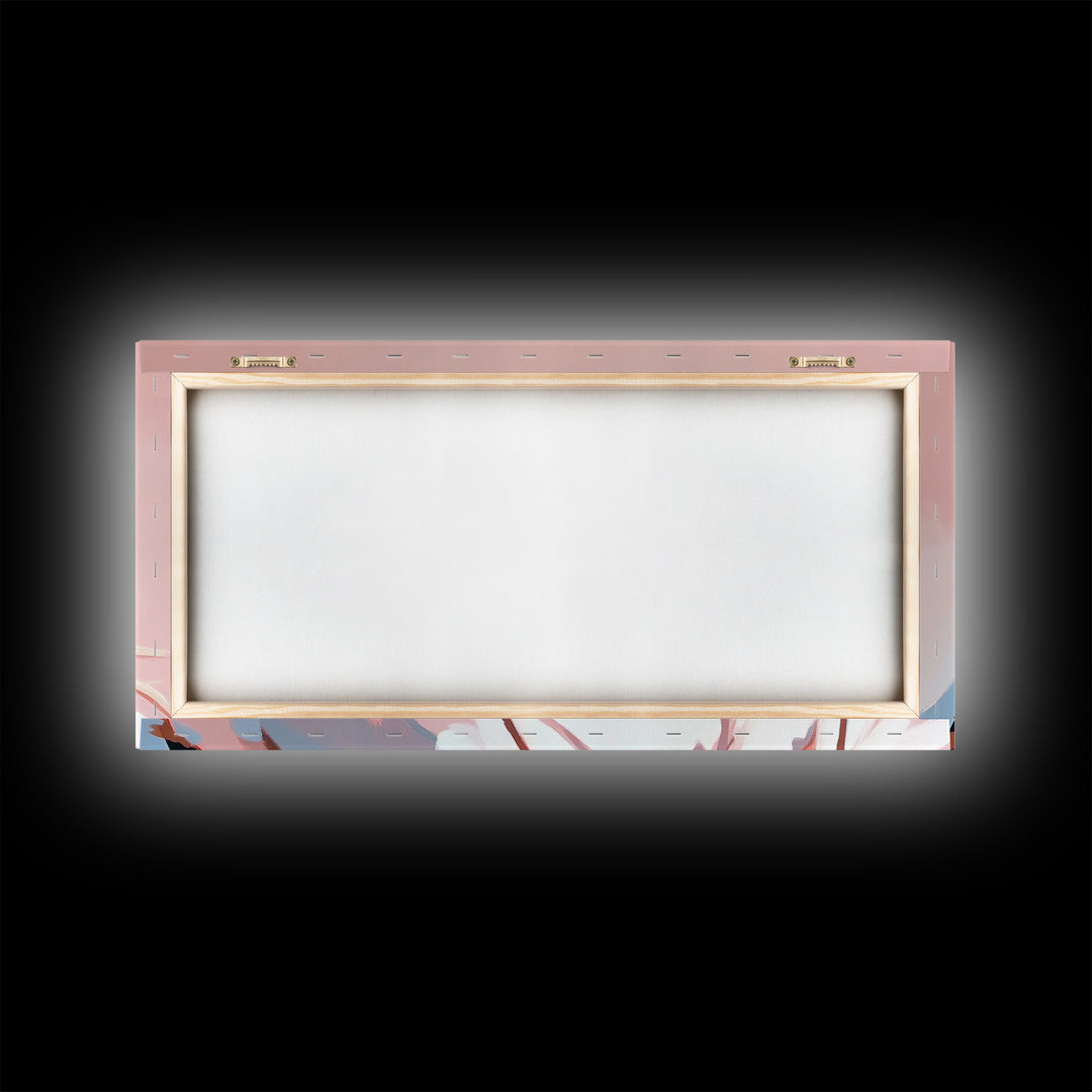 Bald Eagle, Wildlife Nest, Majestic Bird Art, American Symbol, Nature Aesthetic, Home Office Decor, Living Room Art, Framed Canvas Print