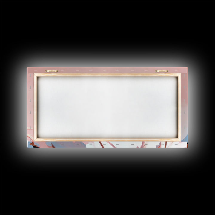 Bald Eagle, Wildlife Nest, Majestic Bird Art, American Symbol, Nature Aesthetic, Home Office Decor, Living Room Art, Framed Canvas Print