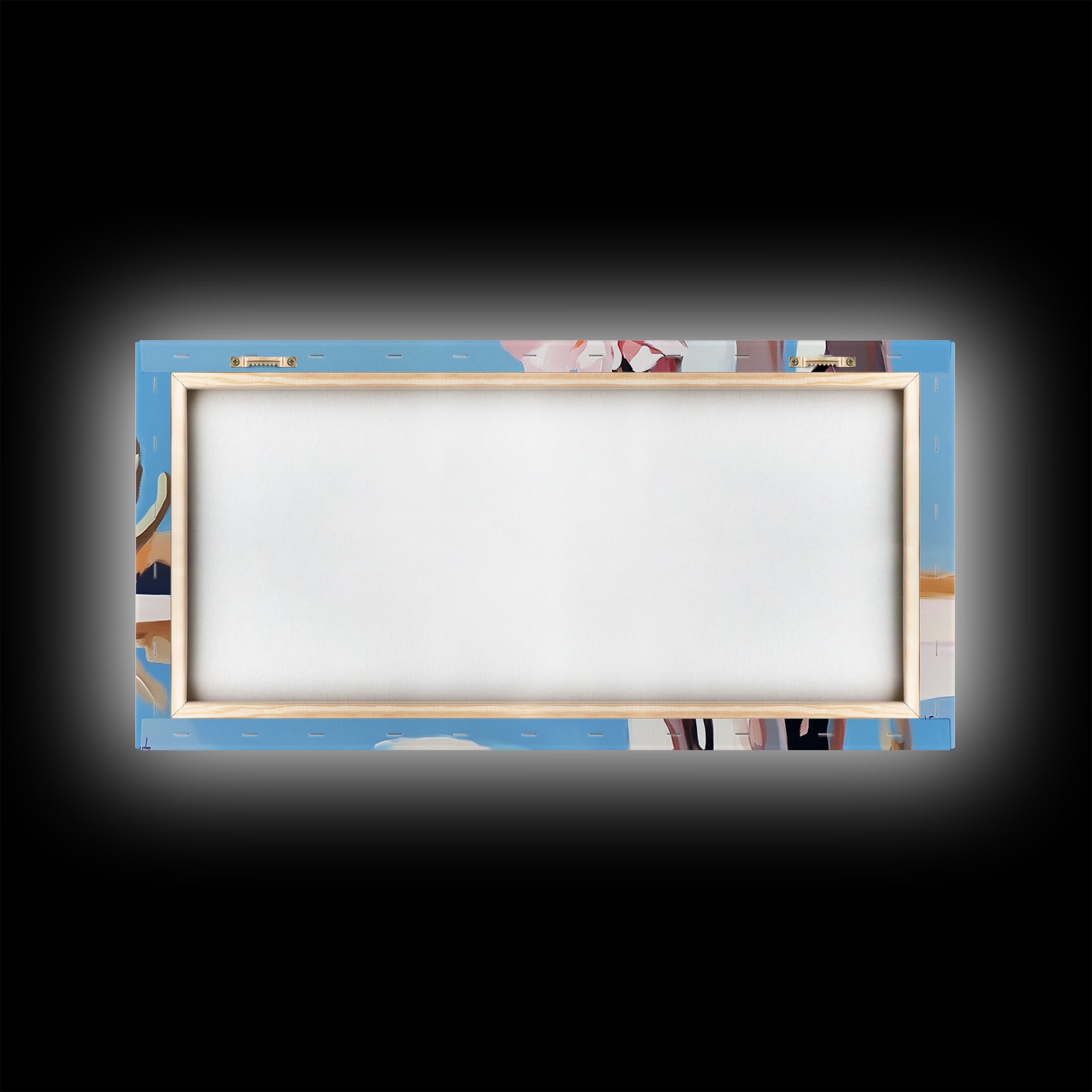 Cactus Blooms, Desert Flowers, Southwestern Serenity, Canvas Print, Floral Art, Pastel Tones, Nature Wall Art, Boho Decor, Minimalist Aesthetic