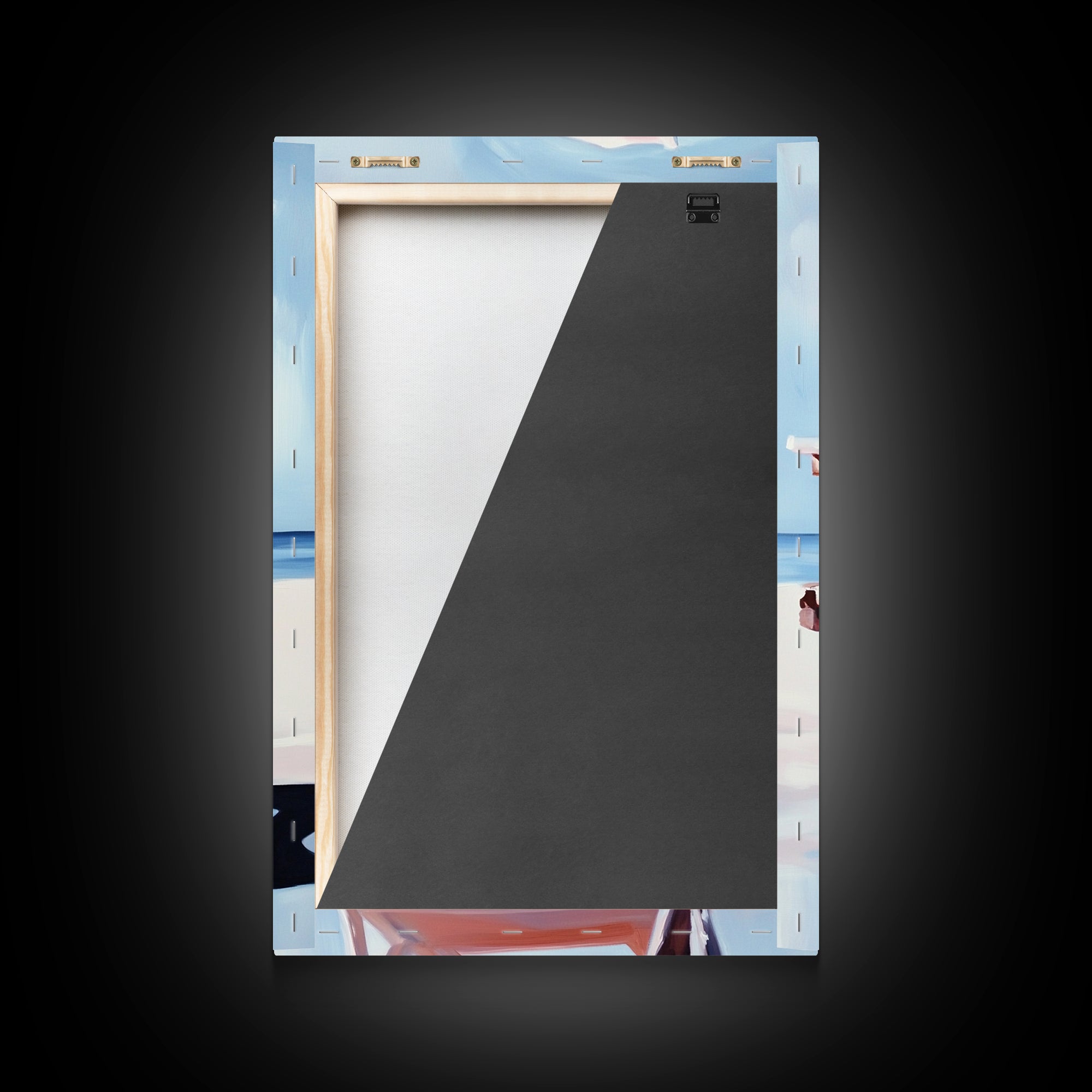 Beach Chair, Relaxing Art, Seaside Escape, Summer Vibes, Canvas Print, Coastal Home Decor, Boho Aesthetic, Minimalist Beach Scene