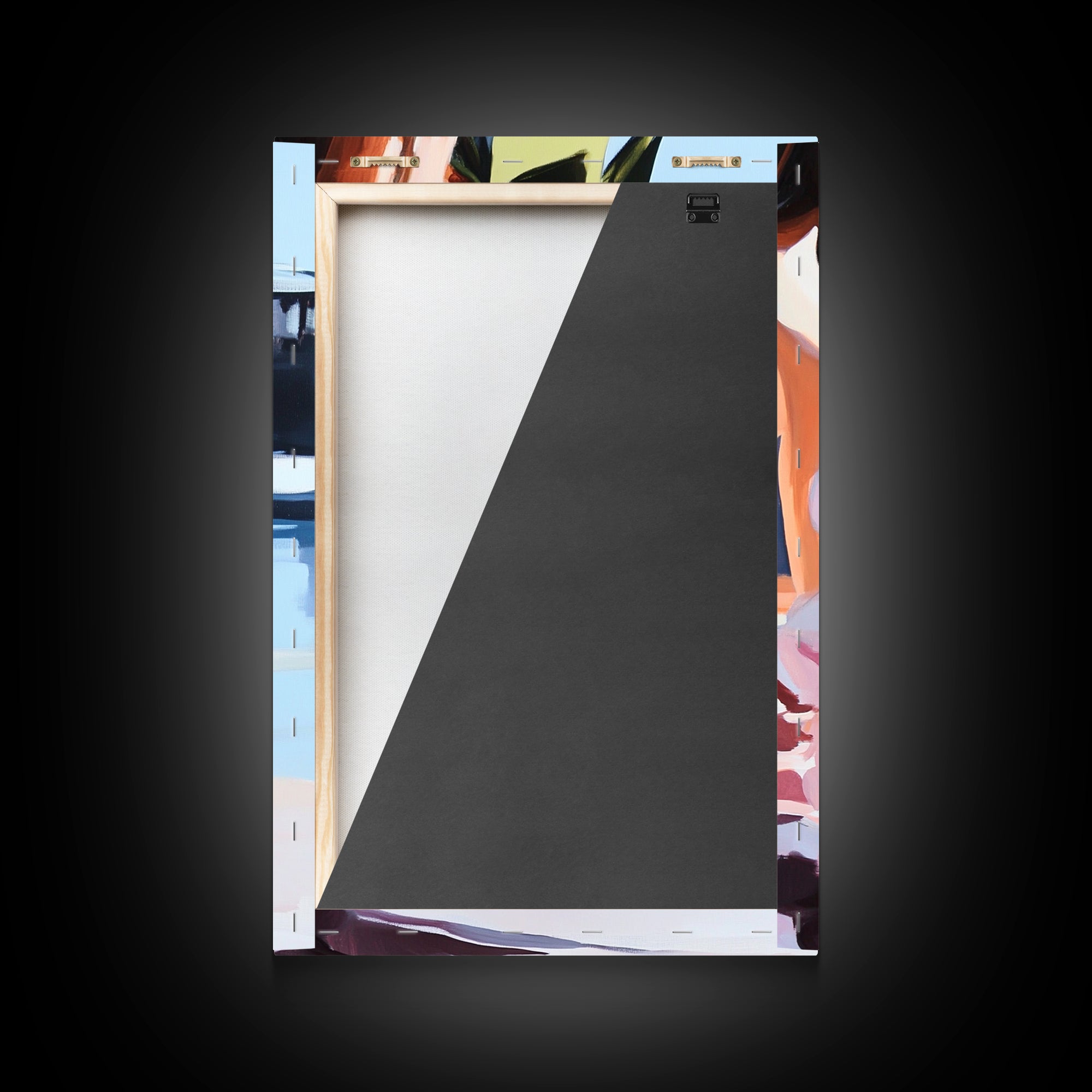 Blossoms, Floral, Nature, Water, Canvas Print, Botanical Wall Art, Feminine Aesthetic, Soft Pastel Decor, Spring Wall Hanging, Living Room Art