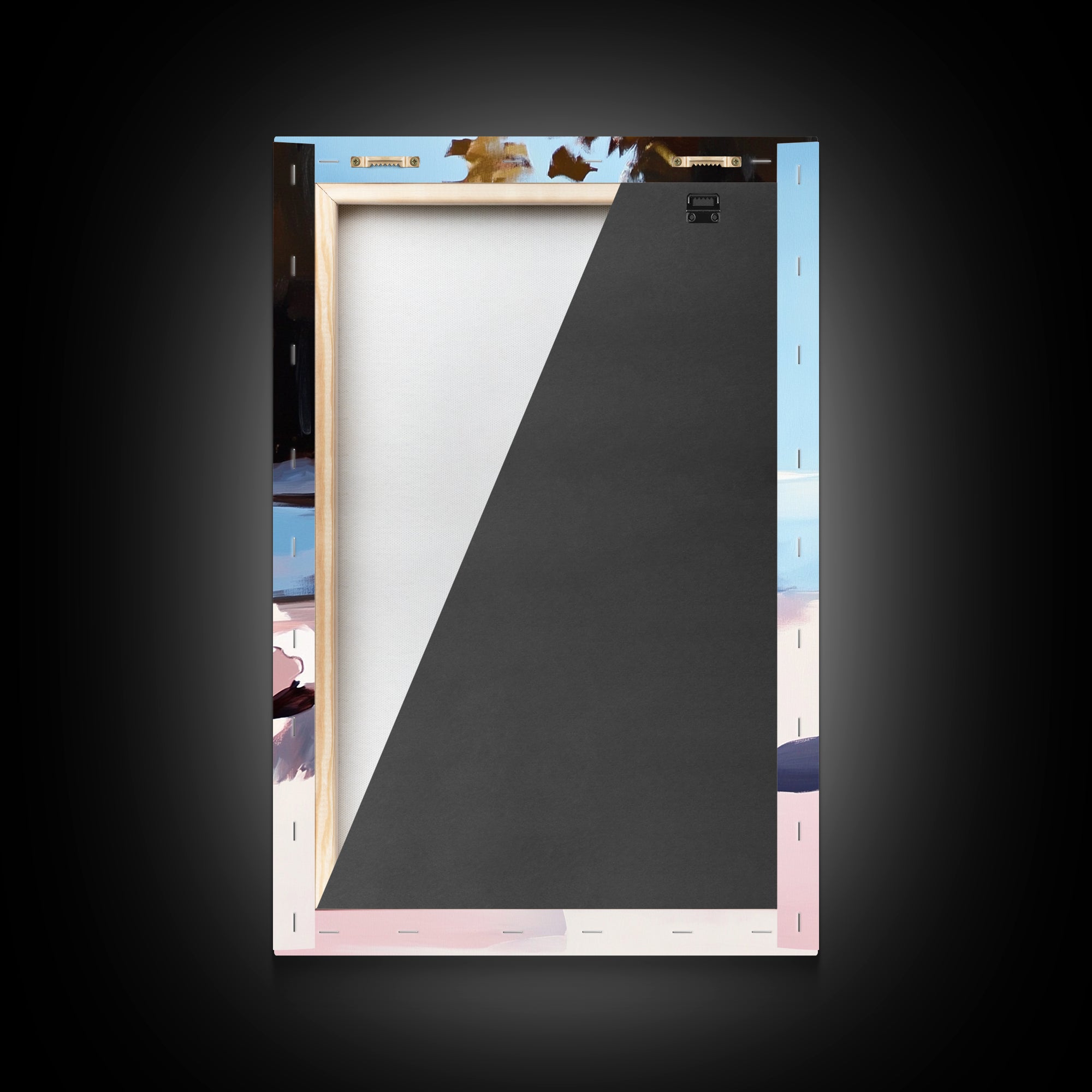 Campfire, Outdoor Retreat, Cozy Night, Framed Canvas Print, Cabin Decor, Rustic Wall Art, Autumn Home Art, Lodge Painting