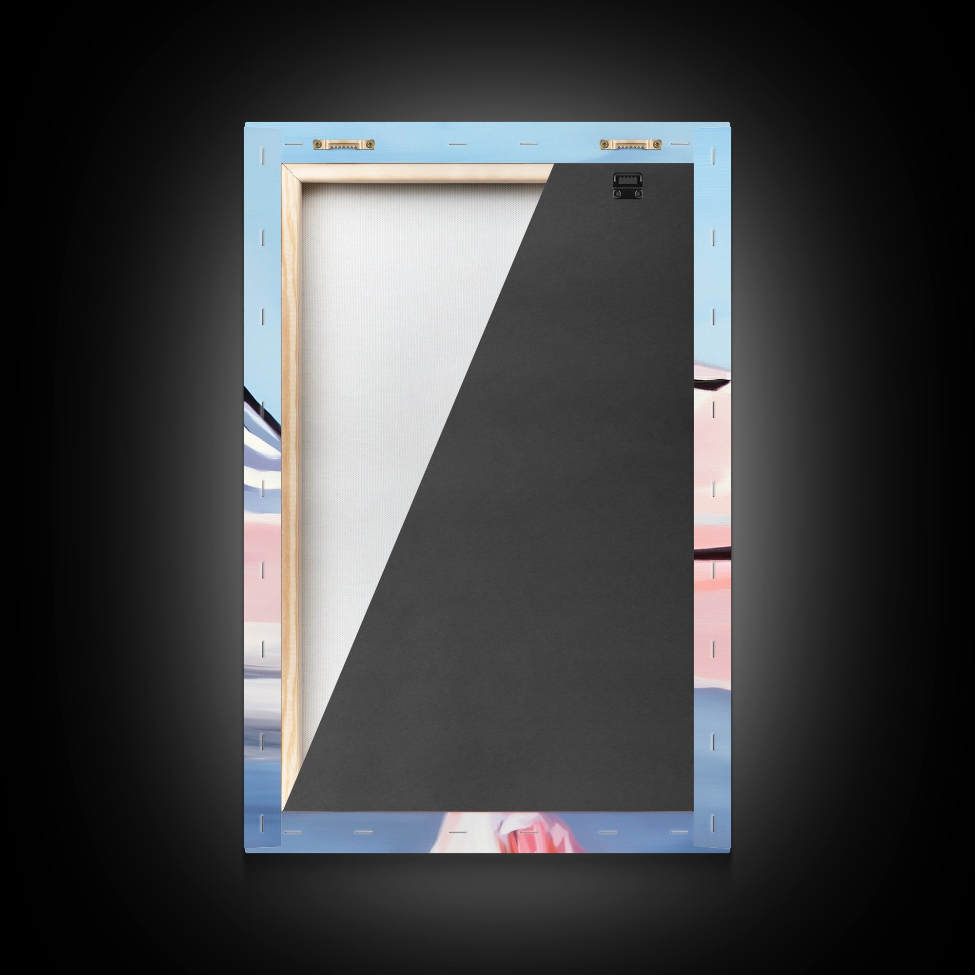 Cherry Blossom Painting, Pink Floral Art, Nature Wall Decor, Framed Canvas Print, Spring Aesthetic, Bedroom Wall Art, Romantic Floral