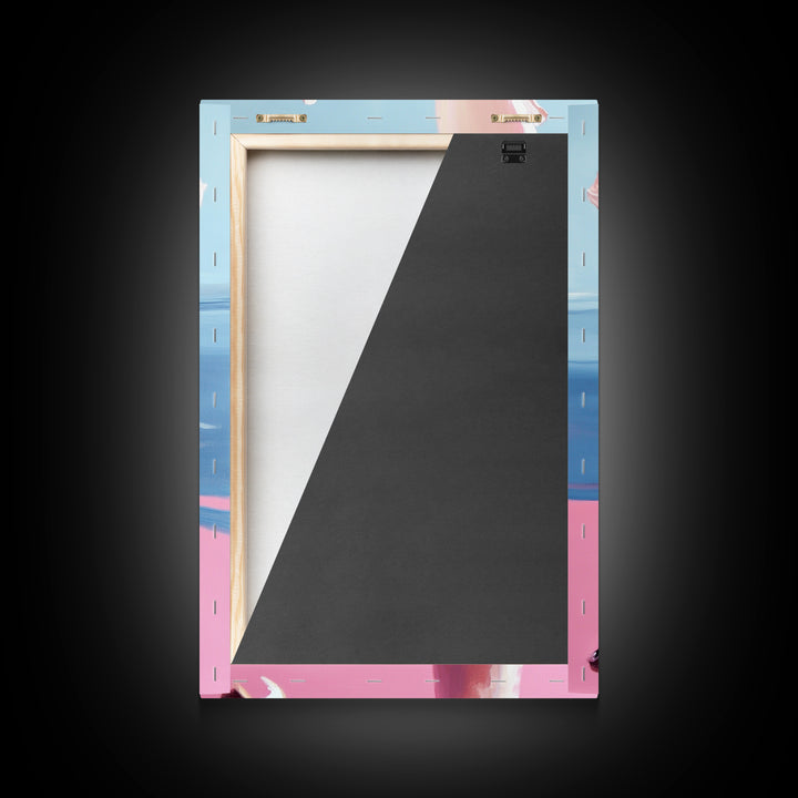 Abstract, Ocean Reflection, Coastal Art, Canvas Print, Modern Beach Wall Art, Minimalist Decor, Water Painting, Living Room Wall Art