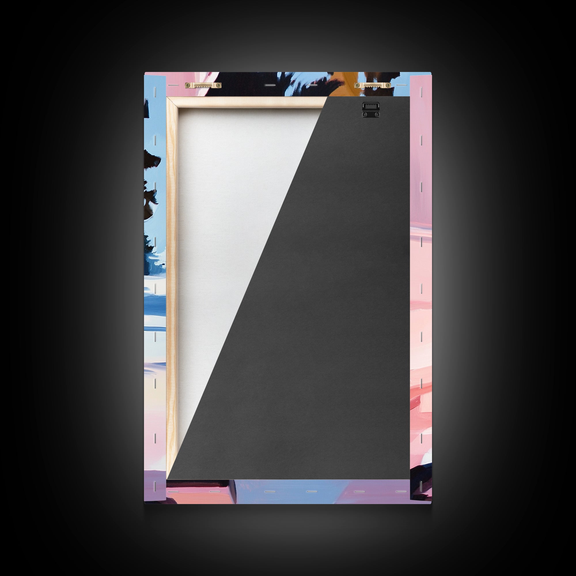 Camper Life, Forest Retreat, Cozy Camping, Canvas Print, Outdoor Adventure, RV Decor, Travel Lover Art, Scenic Nature Painting