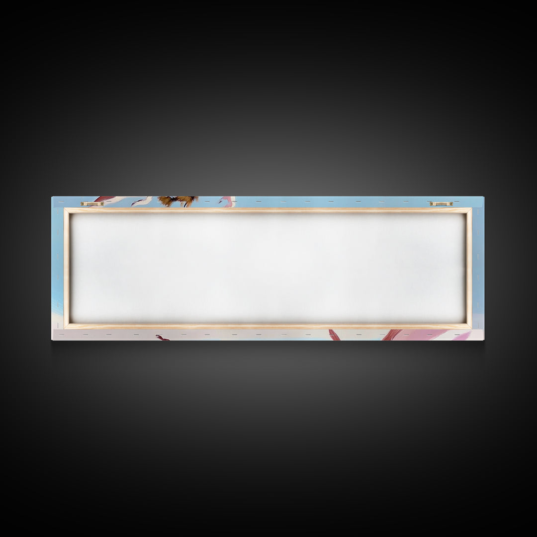 Desert Tree, Abstract Landscape, Earthy Tones, Canvas Print, Minimalist Nature Art, Living Room Wall Decor, Modern Boho Painting