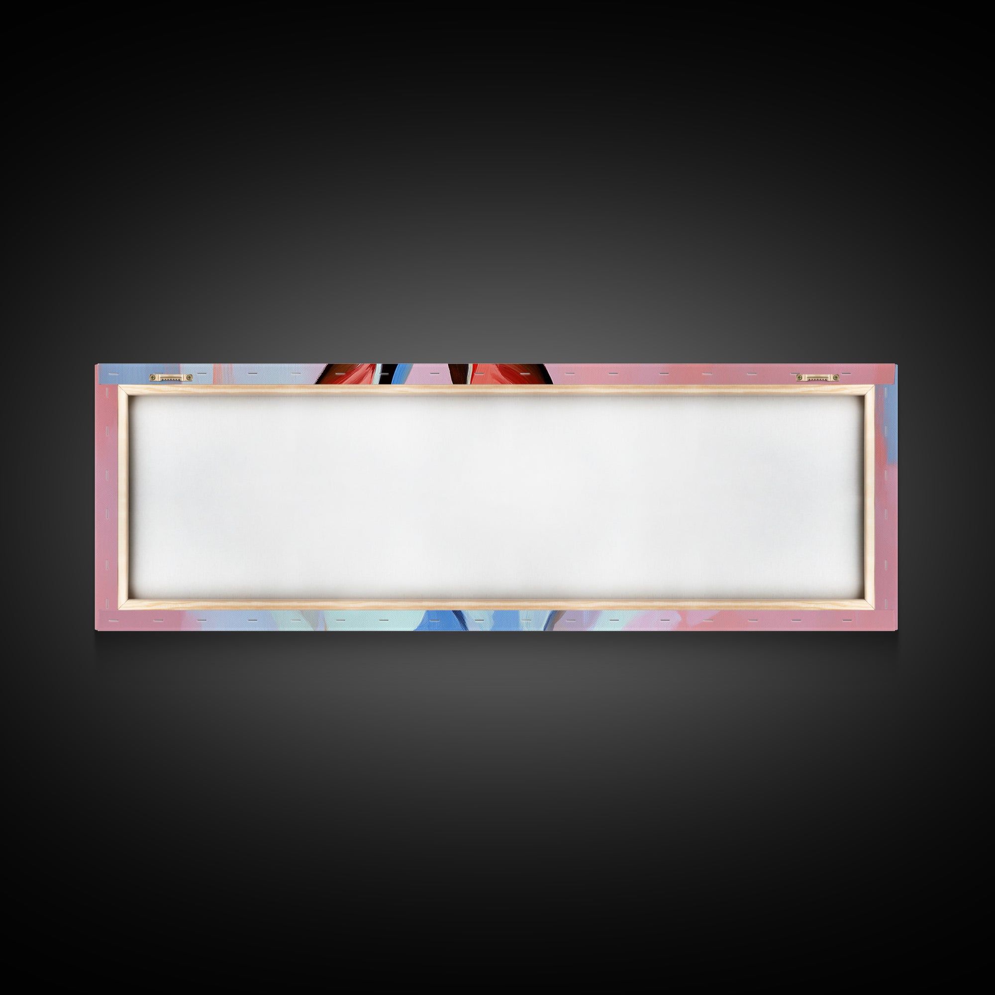 Bunny Portrait, Cute Animal Art, Soft Pastel Aesthetic, Whimsical Home Decor, Nursery Design, Easter Wall Decor, Framed Canvas Print