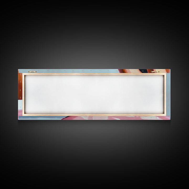 Beach Shell, Coastal Decor, Modern Art, Framed Canvas Print, Pastel Beach Wall Art, Minimalist Ocean Art, Nautical Art, Summer Vibes