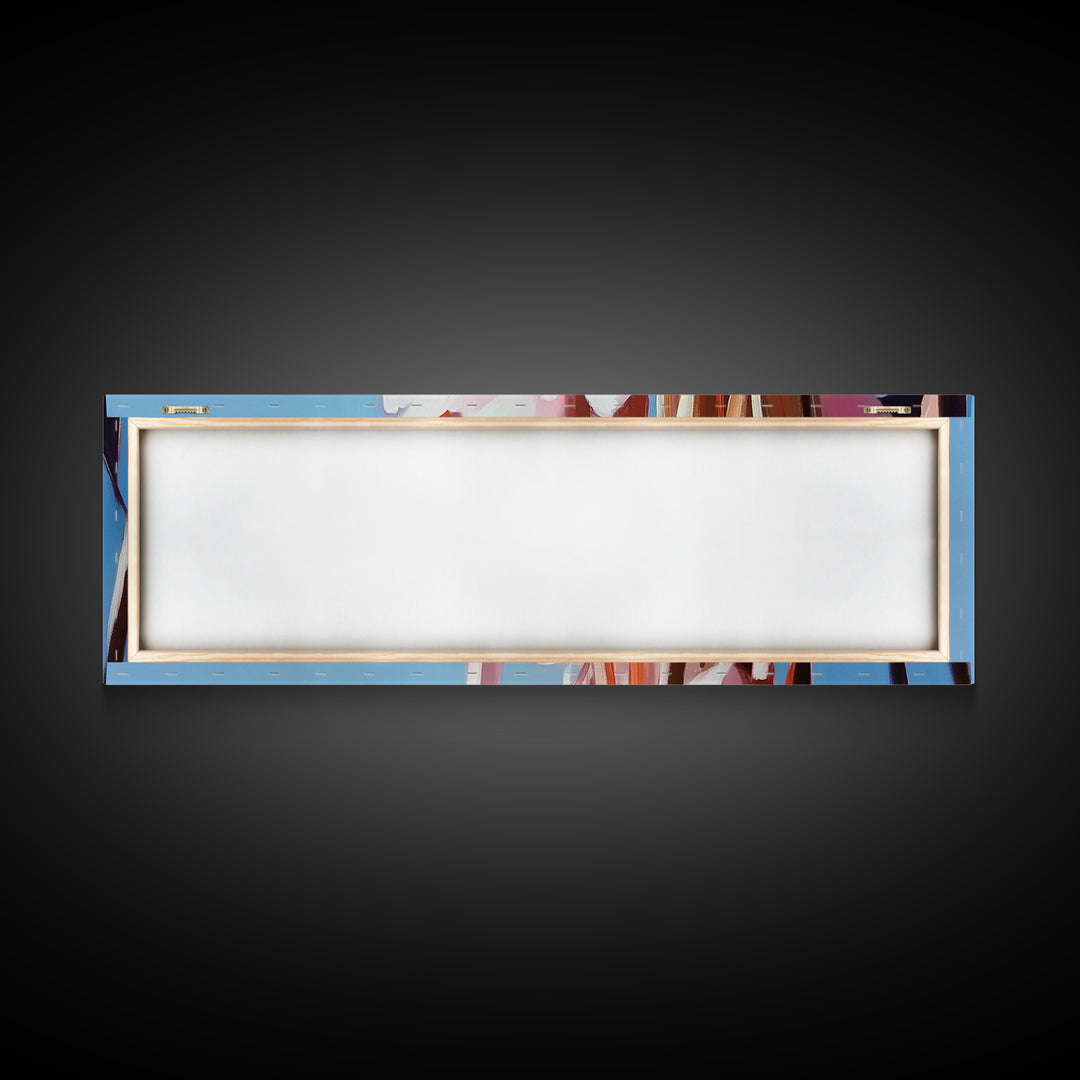 Blush Pampas, Soft Floral, Elegant Botanical Art, Minimalist Aesthetic, Pastel Wall Decor, Framed Canvas Print, Bedroom Wall Art