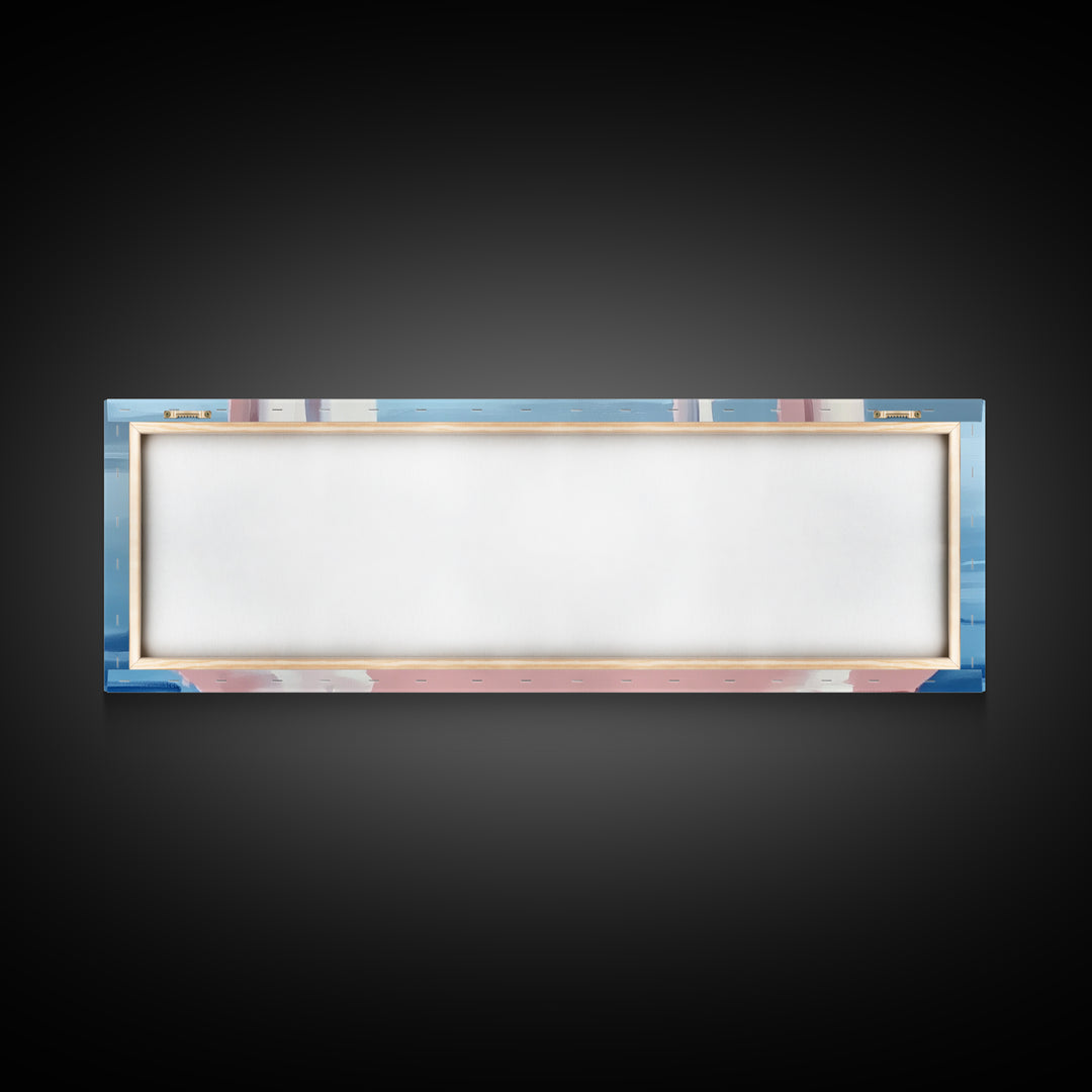 Dock on Water, Serene Reflection, Minimalist Art, Nautical Decor, Canvas Print, Coastal Home Art, Relaxing Wall Art, Lake House Decor