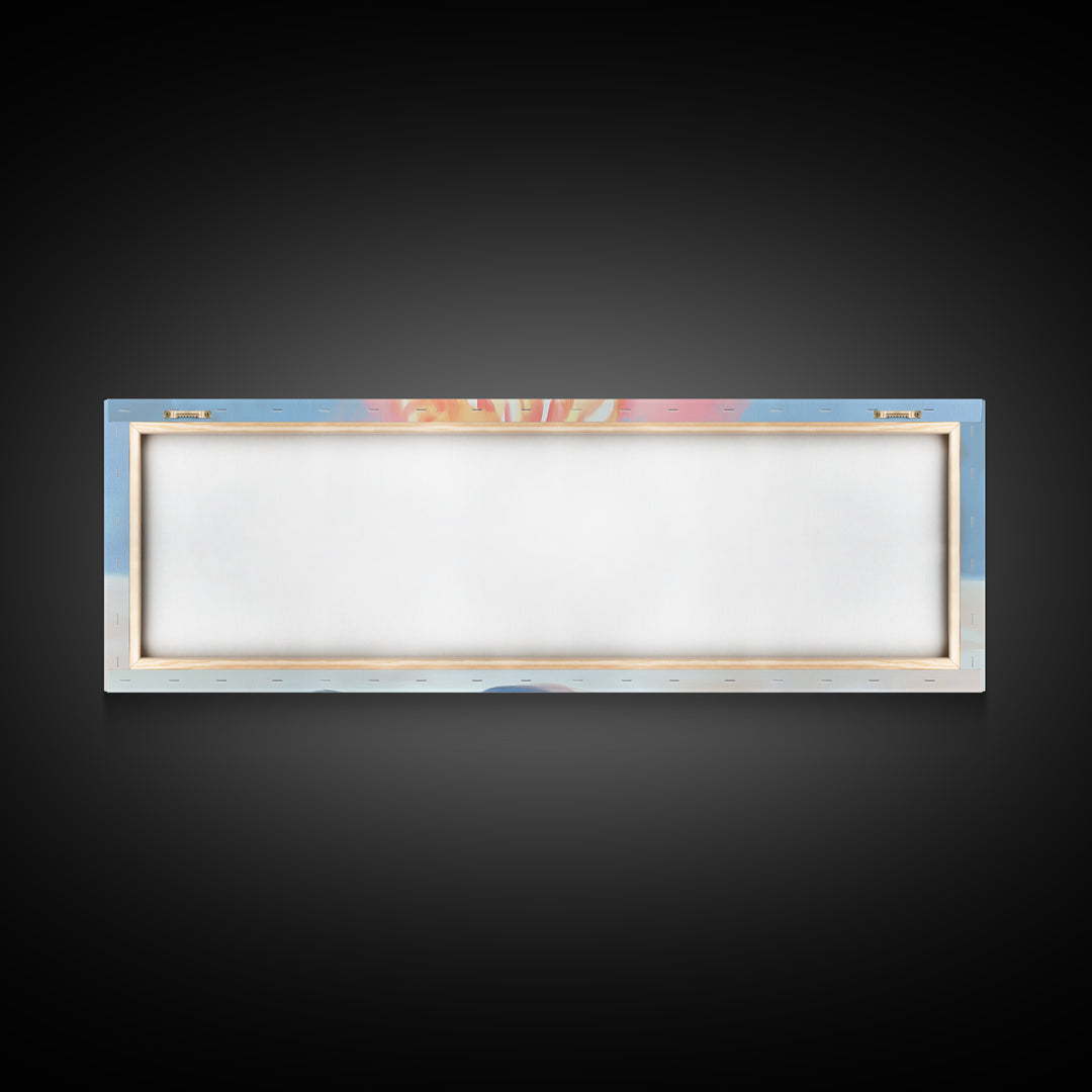 Burning Logs, Cozy Fireplace Art, Rustic Home Wall Decor, Framed Canvas Print, Warm Tones, Cabin Aesthetic, Relaxing Fire Art