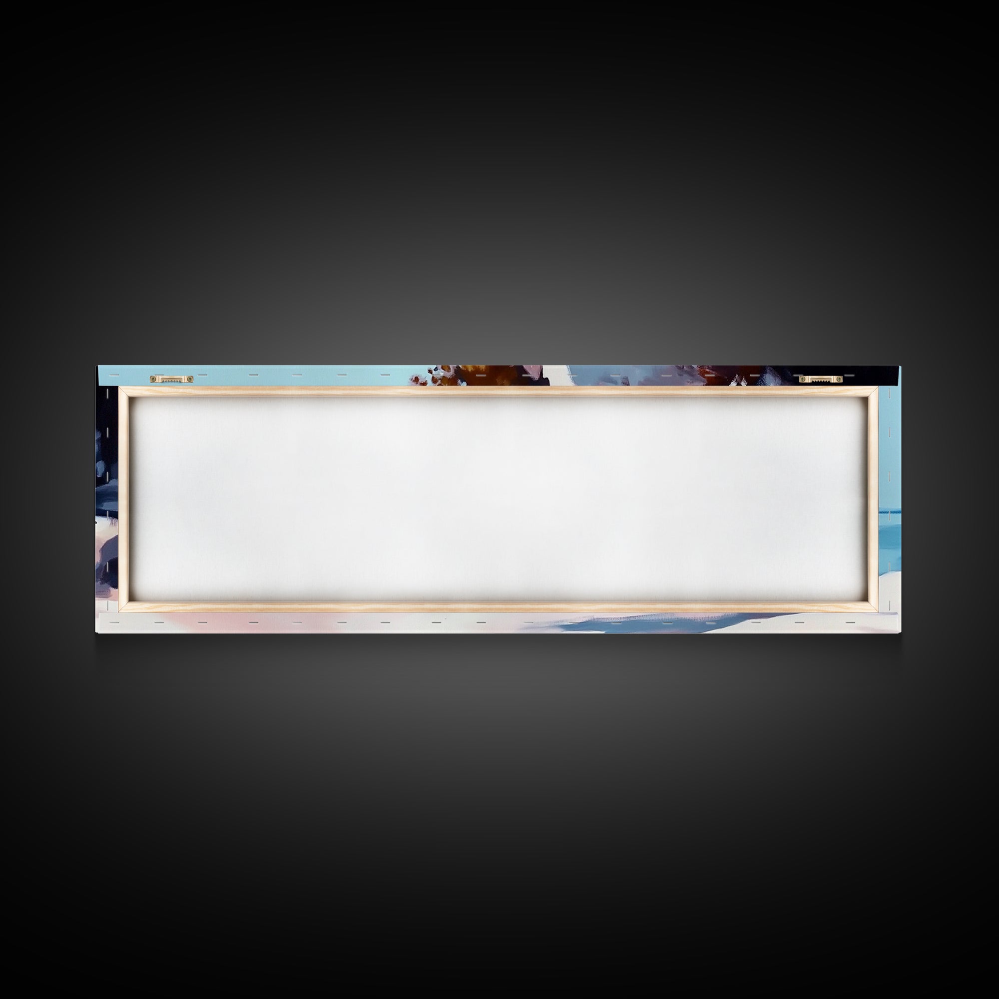 Cliffside Walk, Coastal Landscape Art, Peaceful Beach Scene, Nature Painting, Seaside Decor, Framed Canvas Print, Living Room Wall Art