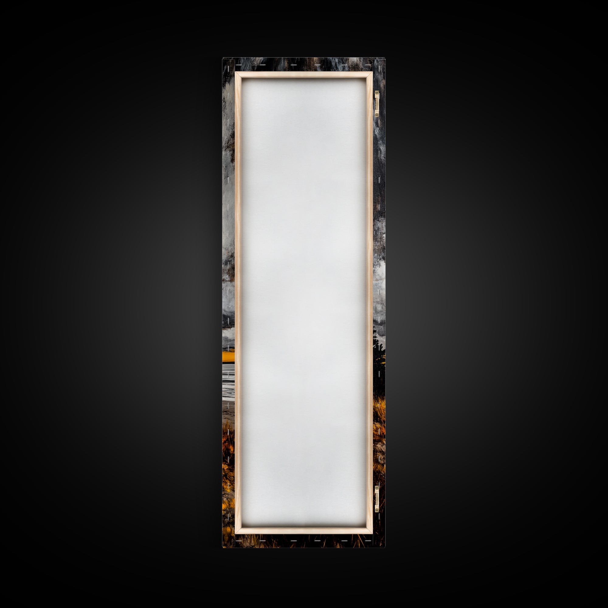 Beach Bonfire, Cozy Fire, Seaside Sunset, Framed Canvas Print, Coastal Home Decor, Relaxing Landscape, Rustic Living Room Wall Art