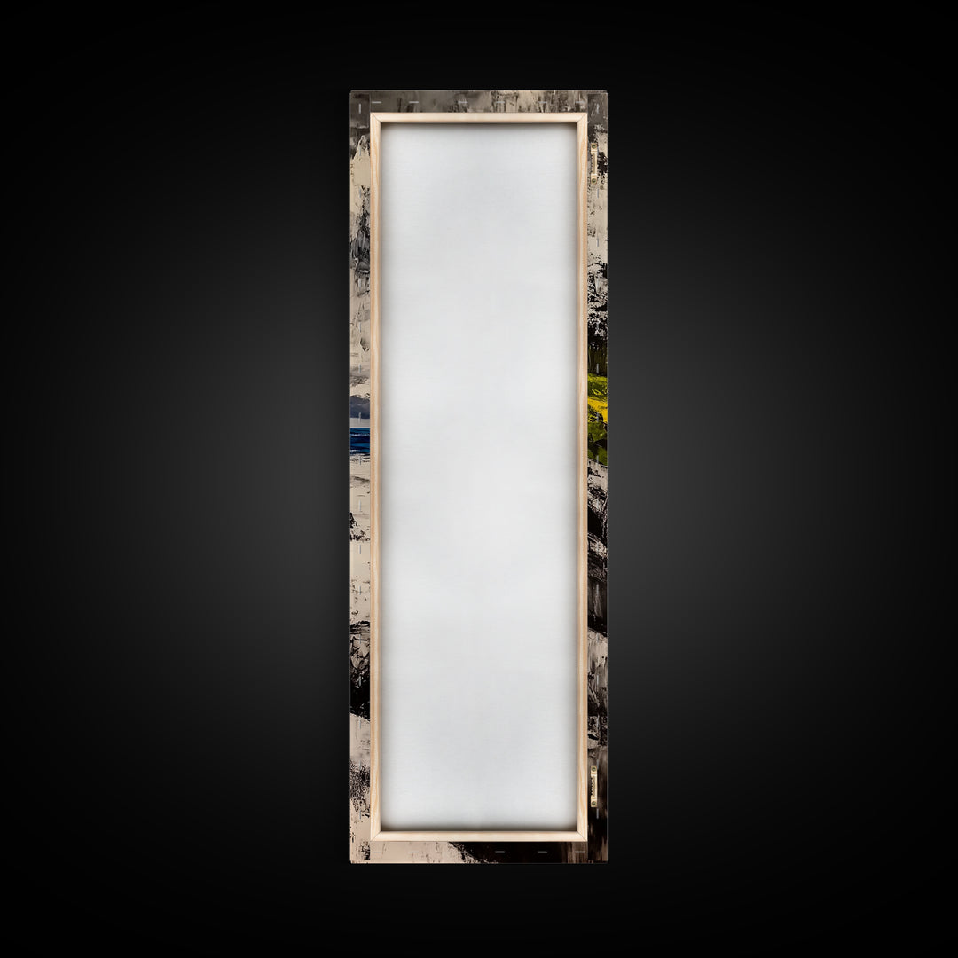 Coastal Cliff, Ocean Waves, Moody Seascape, Nautical Wall Art, Canvas Print, Beach House Decor, Modern Landscape, Living Room Art