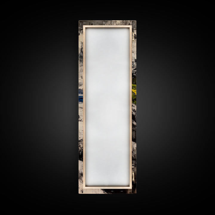 Coastal Cliff, Ocean Waves, Moody Seascape, Nautical Wall Art, Canvas Print, Beach House Decor, Modern Landscape, Living Room Art