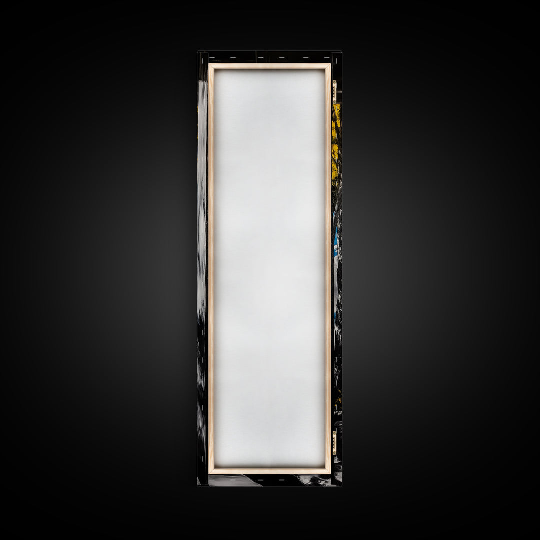 Autumn Lake View, Cabin Wall Art, Rustic Nature Print, Fall Landscape, Framed Canvas Print, Lodge Decor, Warm Tones, Cozy Wall Art