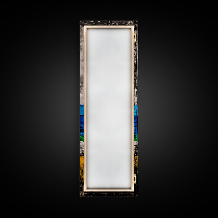 Abstract Beach, Ocean Wall Art, Modern Coastal, Seascape Painting, Minimalist Decor, Contemporary Art, Canvas Print, Living Room