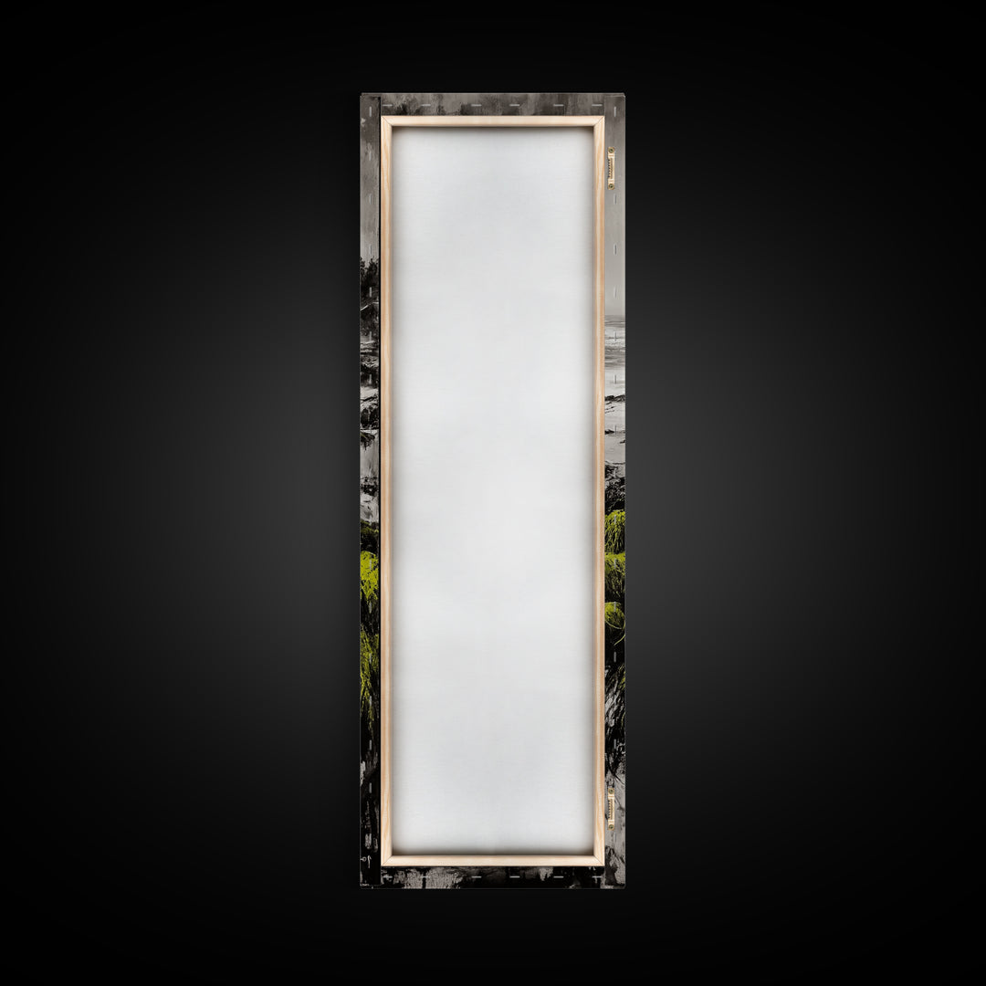 Coastal Rock, Ocean Landscape, Framed Canvas Print, Seascape Wall Art, Beach House Decor, Nautical Artwork, Minimalist Art, Bedroom Art