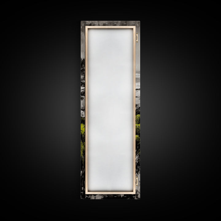 Coastal Rock, Ocean Landscape, Framed Canvas Print, Seascape Wall Art, Beach House Decor, Nautical Artwork, Minimalist Art, Bedroom Art