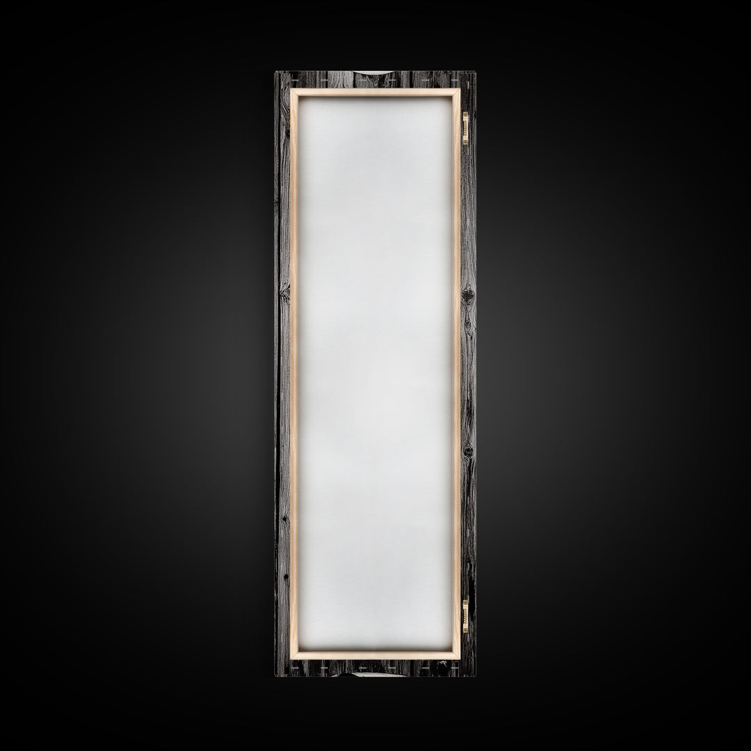 Black and White Stones, Minimalist Rock Art, Rustic Home Decor, Natural Texture Print, Modern Zen Wall Art, Framed Canvas Print