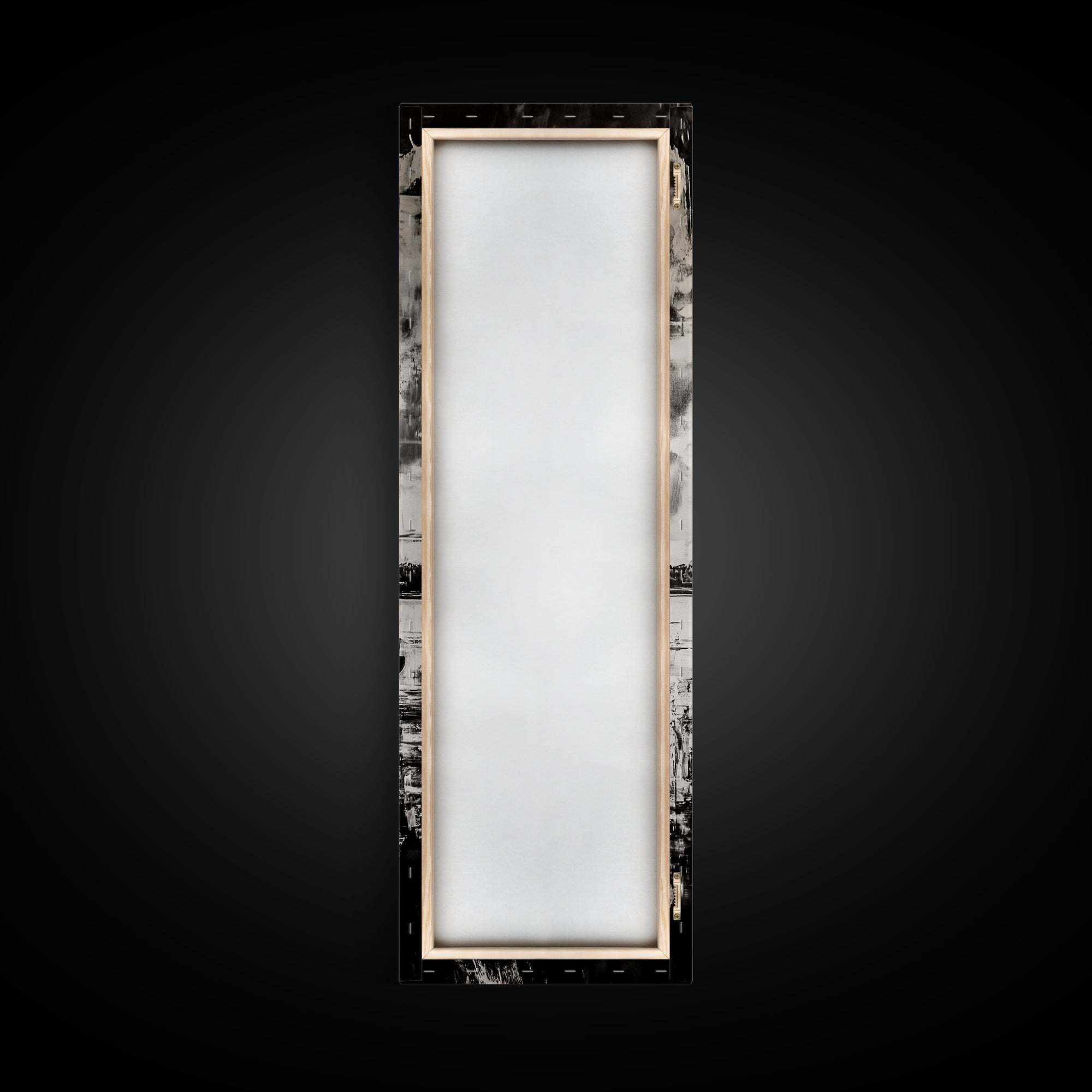 Black and White Sailboat, Nautical Wall Art, Minimalist Seascape Painting, Coastal Home Decor, Office or Bedroom Art, Framed Canvas Print