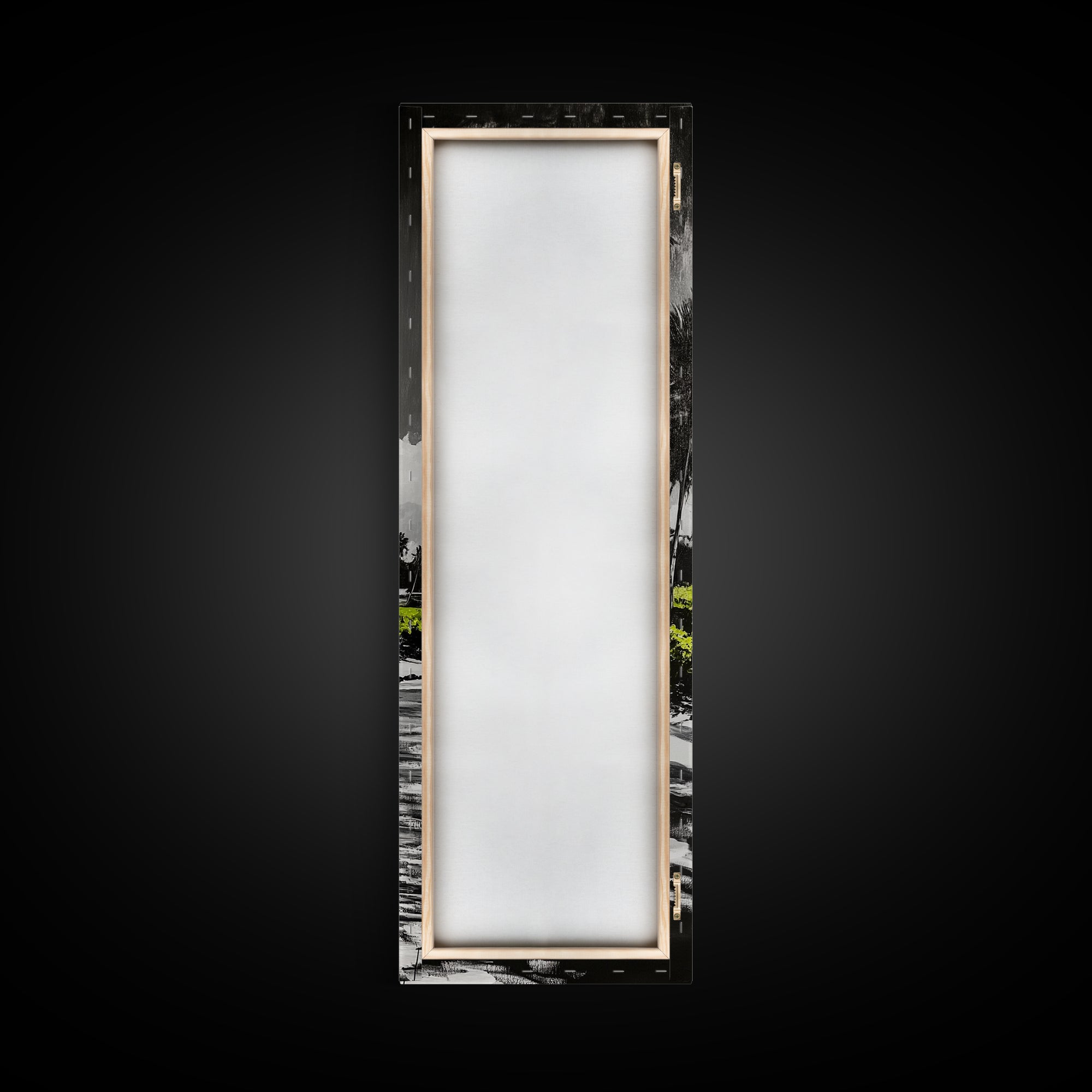 Beach Shore, Serene Seascape, Tranquil Ocean Art, Canvas Print, Coastal Wall Decor, Living Room Art, Soothing Home Decor