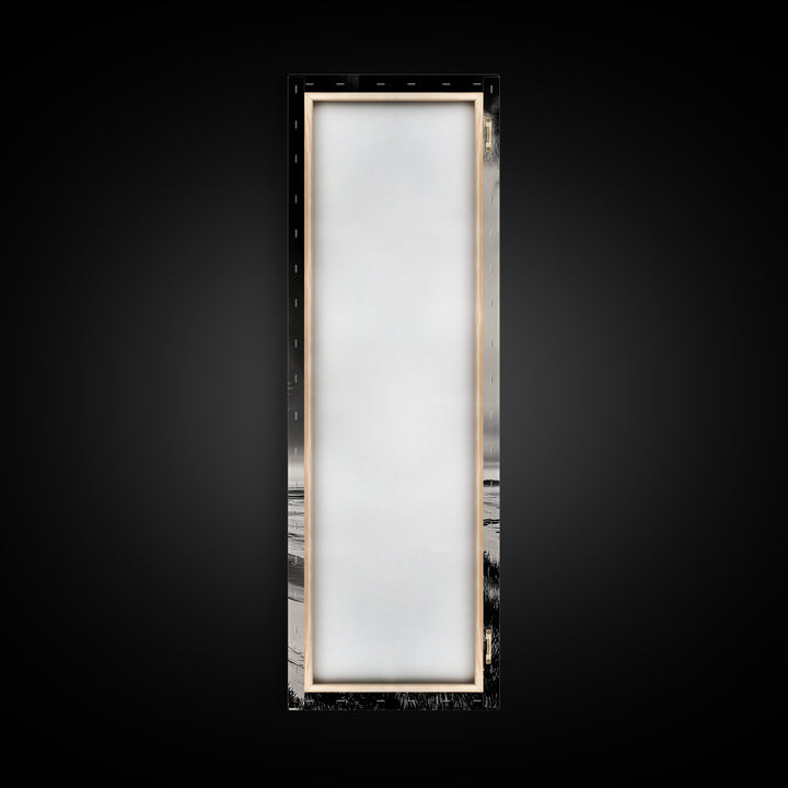 Beach Sunset, Coastal Wall Art, Seascape Painting, Ocean Waves, Framed Canvas Print, Minimalist Decor, Bedroom Wall Art, Gift Idea